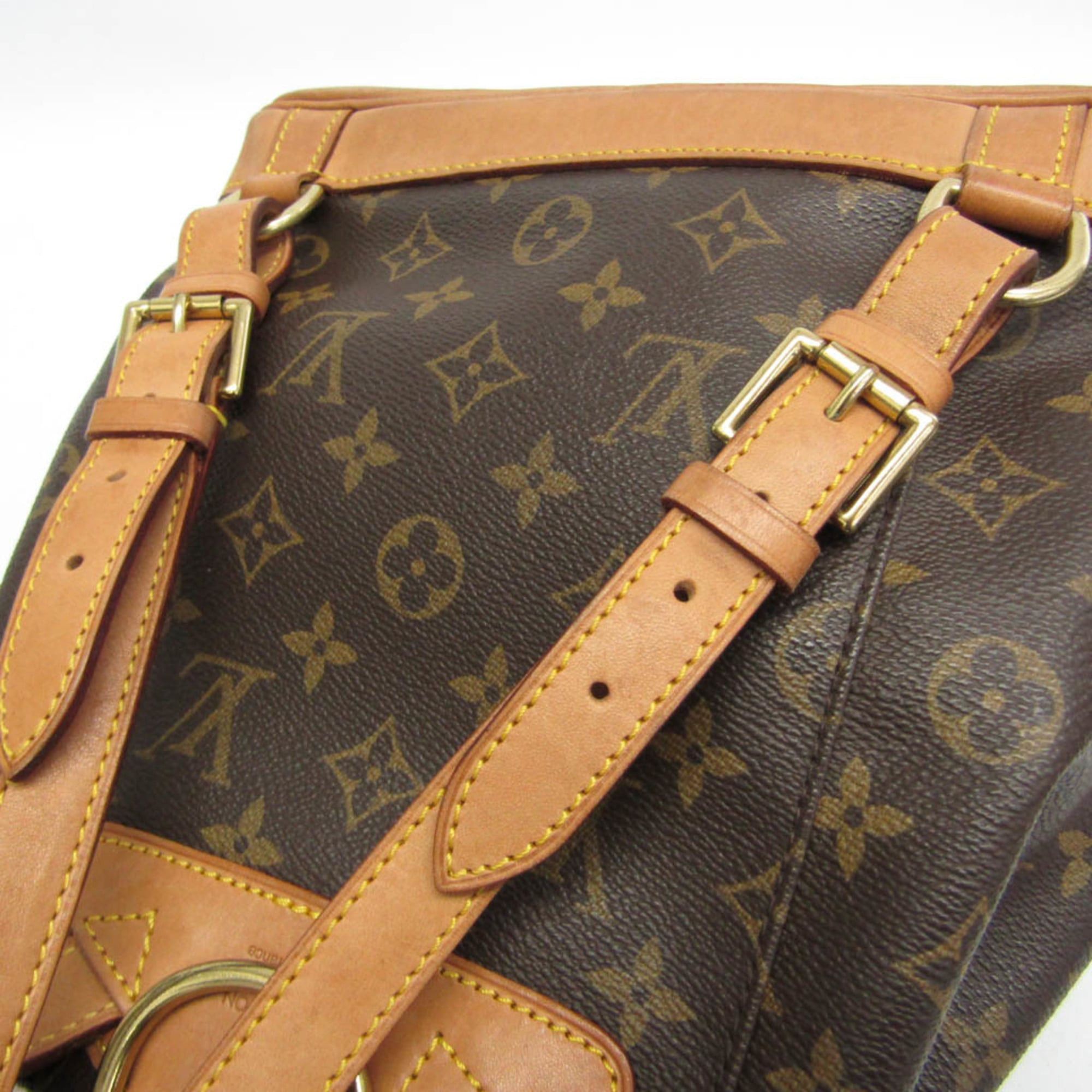Louis Vuitton Louis Vuitton Monogram Montsouris MM M51136 Women's Backpack Brown Size ONE SIZE - 9 Thumbnail