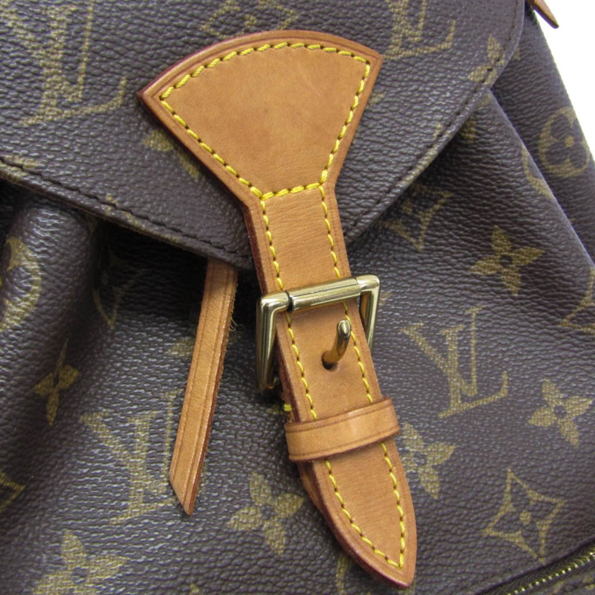 Louis Vuitton Louis Vuitton Monogram Montsouris MM M51136 Women's Backpack Brown Size ONE SIZE - 10 Thumbnail