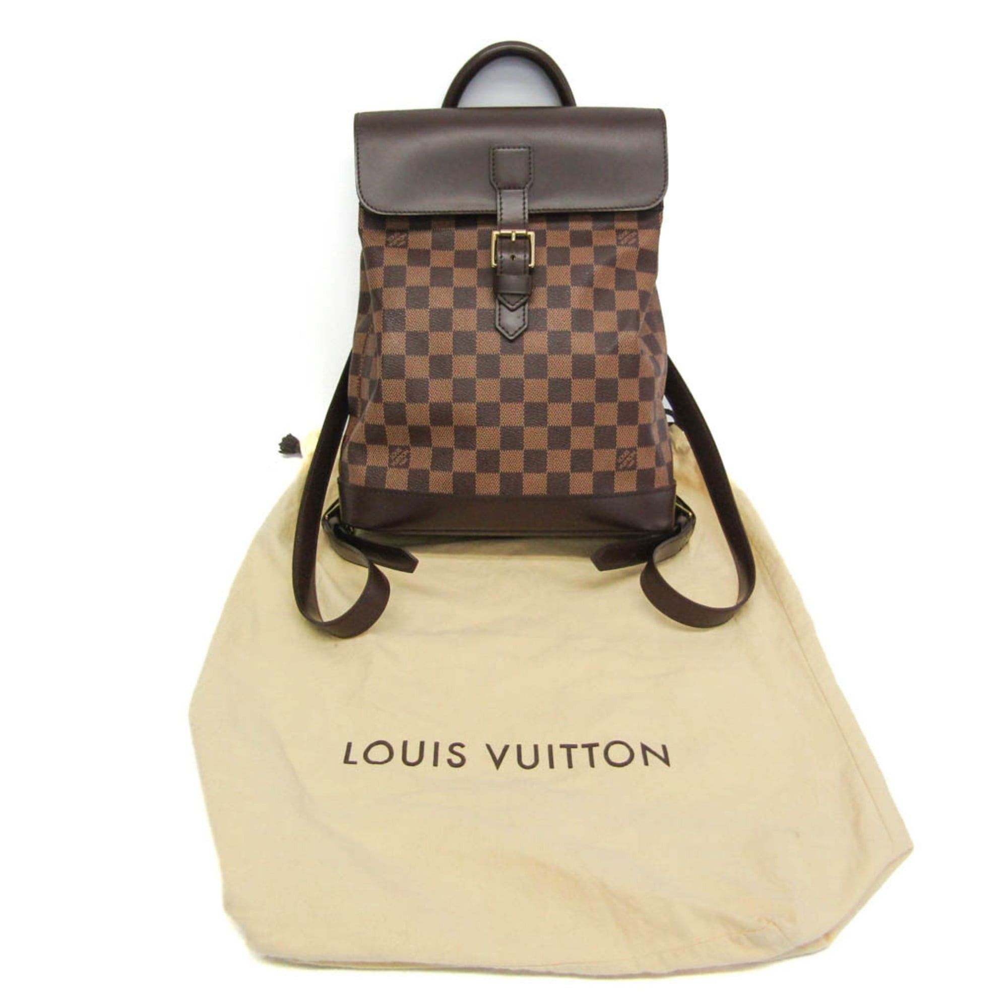 Louis Vuitton Louis Vuitton Damier Soho N51132 Women's Backpack Ebene Size ONE SIZE - 2 Thumbnail