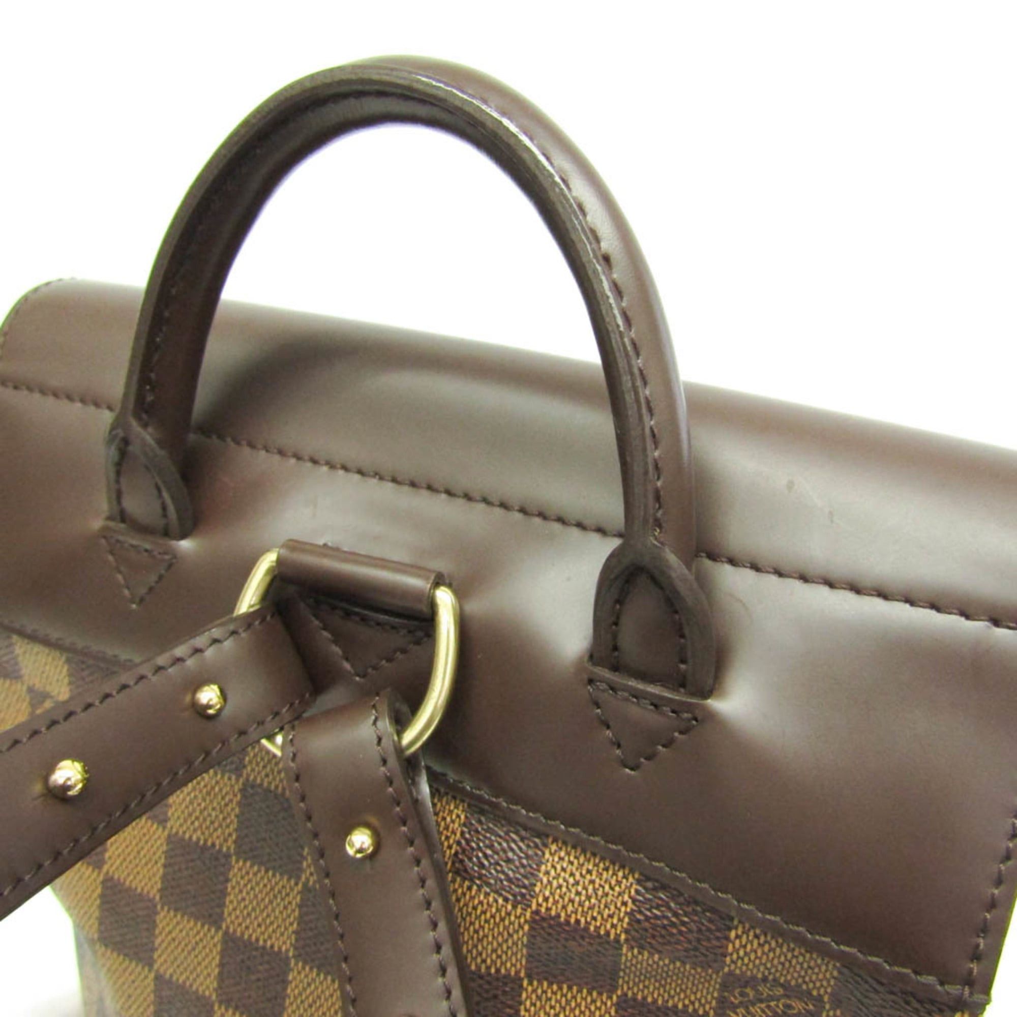 Louis Vuitton Louis Vuitton Damier Soho N51132 Women's Backpack Ebene Size ONE SIZE - 8 Thumbnail