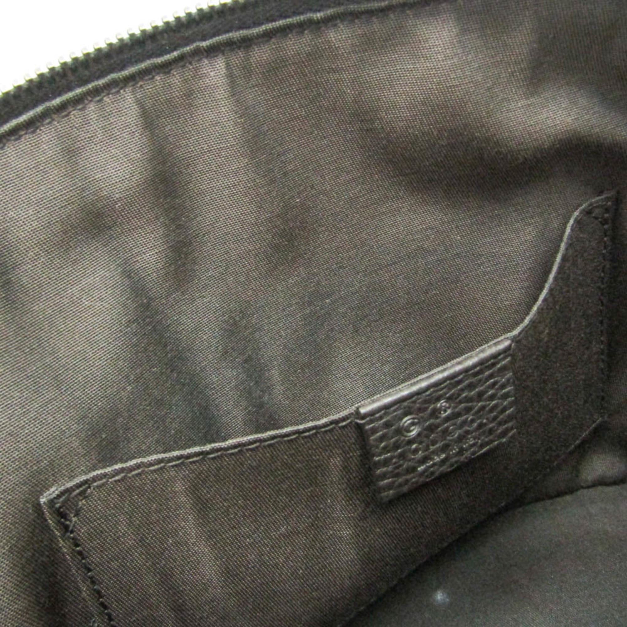 Gucci Gucci 341504 Women's Leather Handbag,Shoulder Bag Dark Brown Size ONE SIZE - 17 Thumbnail