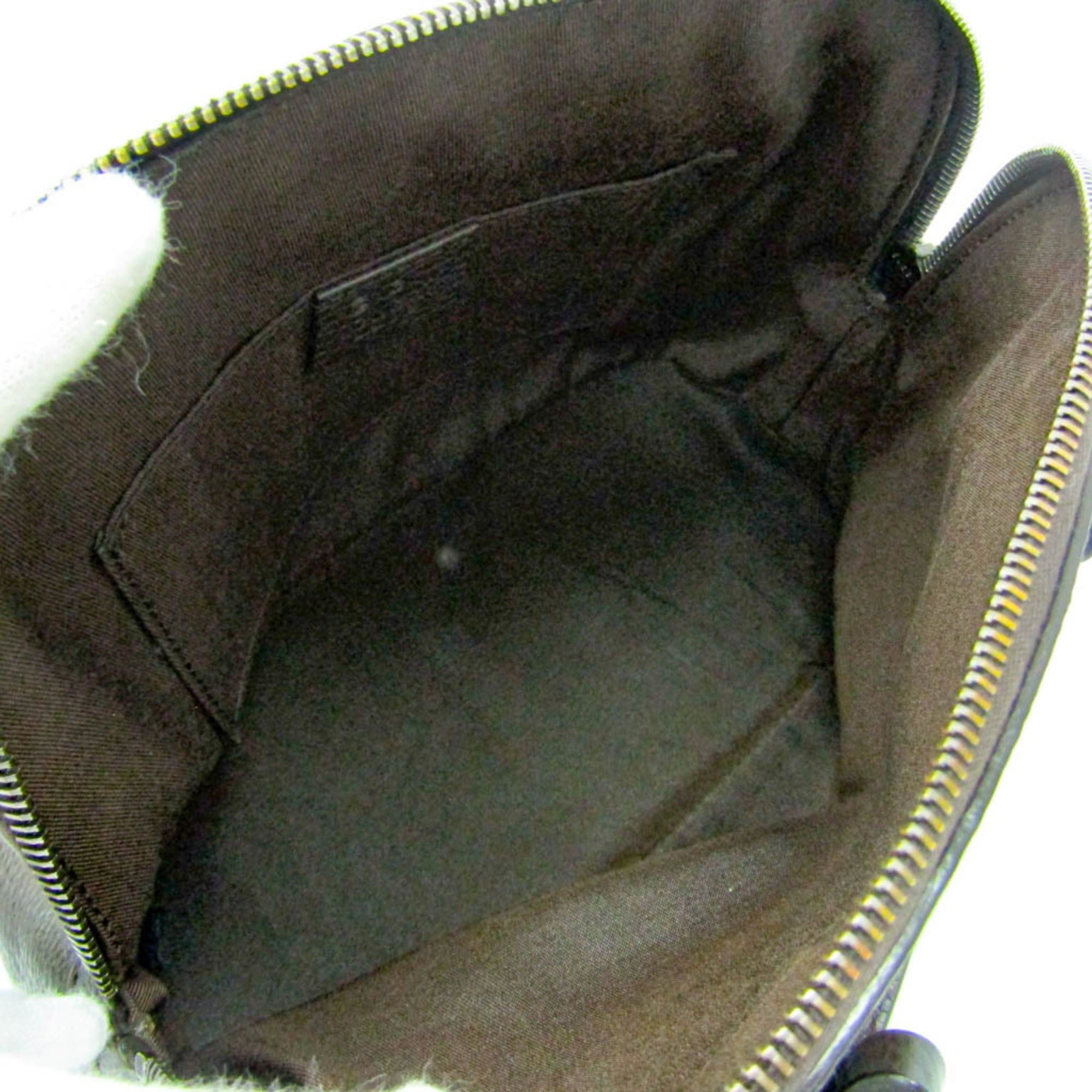 Gucci Gucci 341504 Women's Leather Handbag,Shoulder Bag Dark Brown Size ONE SIZE - 4 Thumbnail