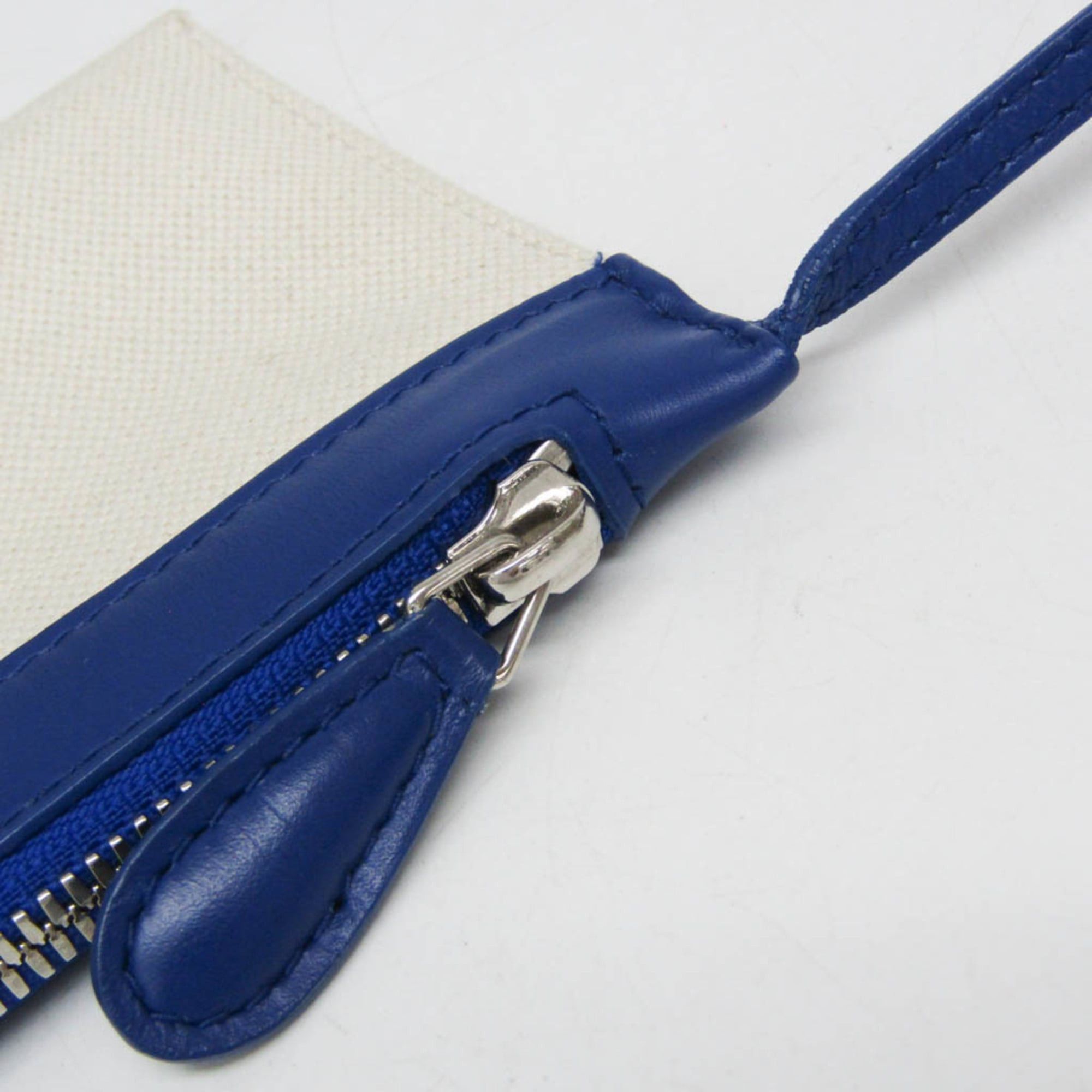 Balenciaga Balenciaga Navy Cabas XS 390346 Women's Canvas,Leather Handbag,Shoulder Bag Blue,Off-white Size ONE SIZE - 15 Thumbnail