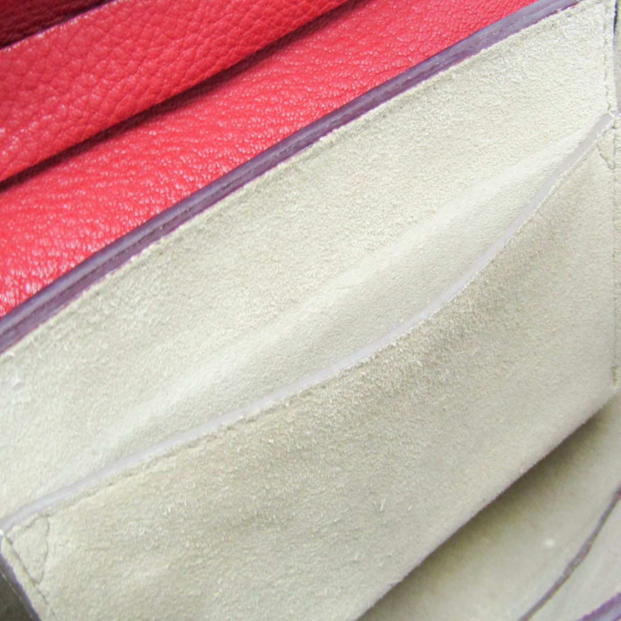 Chloe Chloé Drew Women's Leather Shoulder Bag Red Color Size ONE SIZE - 13 Thumbnail