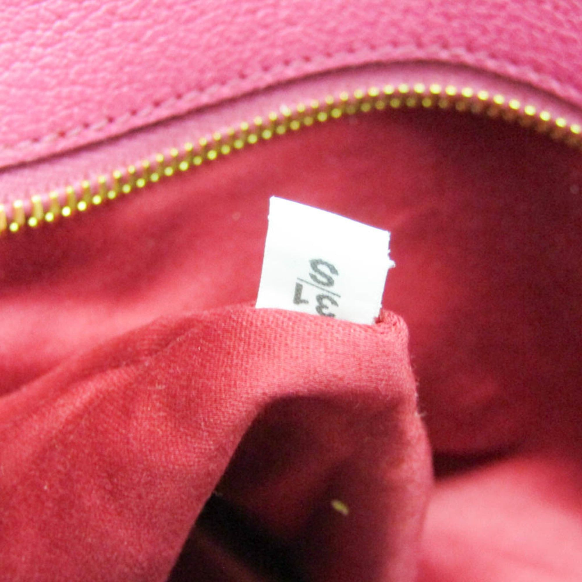 Miu Miu Miu Miu MADRAS RN1016 Women's Leather Handbag,Shoulder Bag Pink Size ONE SIZE - 17 Thumbnail