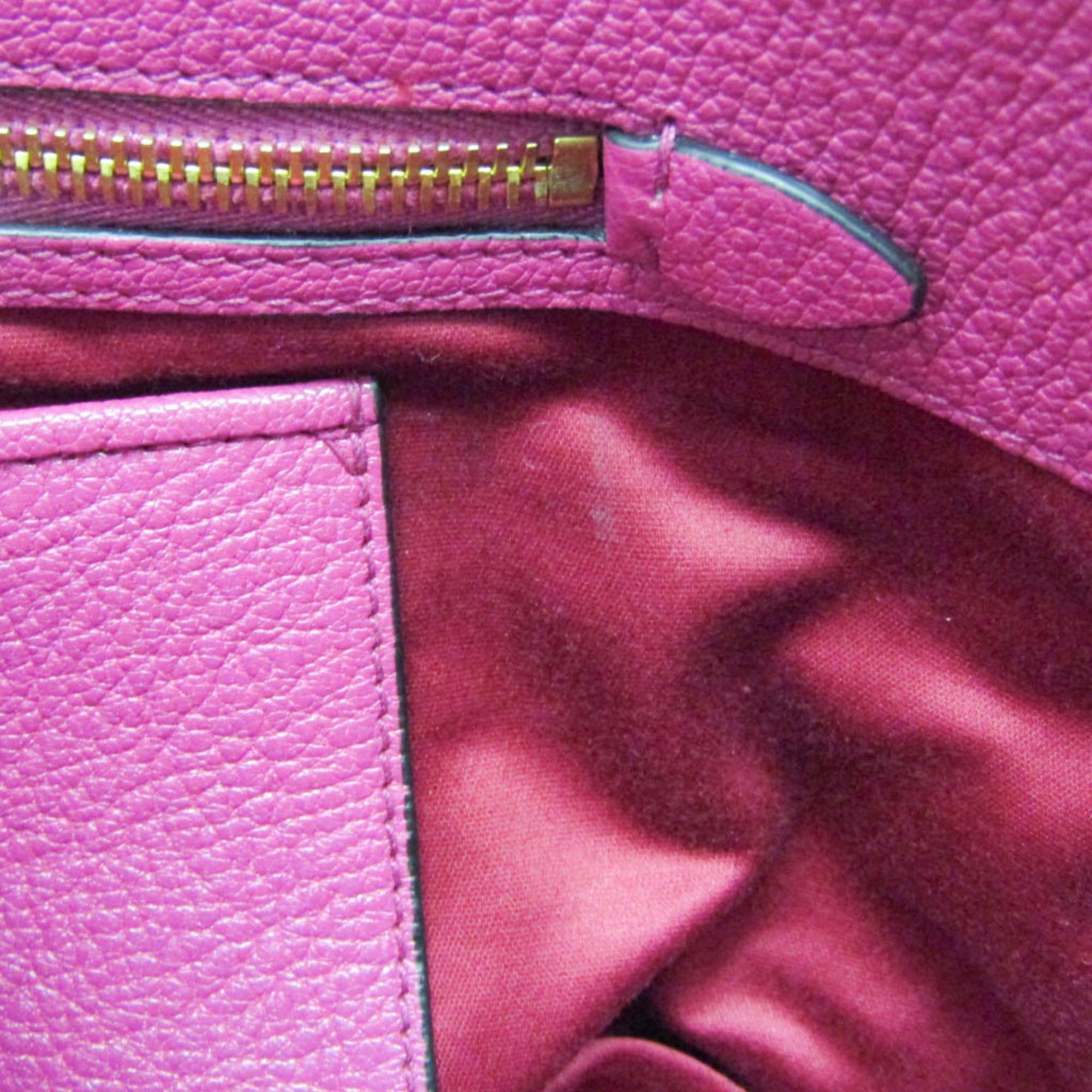 Miu Miu Miu Miu MADRAS RN1016 Women's Leather Handbag,Shoulder Bag Pink Size ONE SIZE - 14 Thumbnail