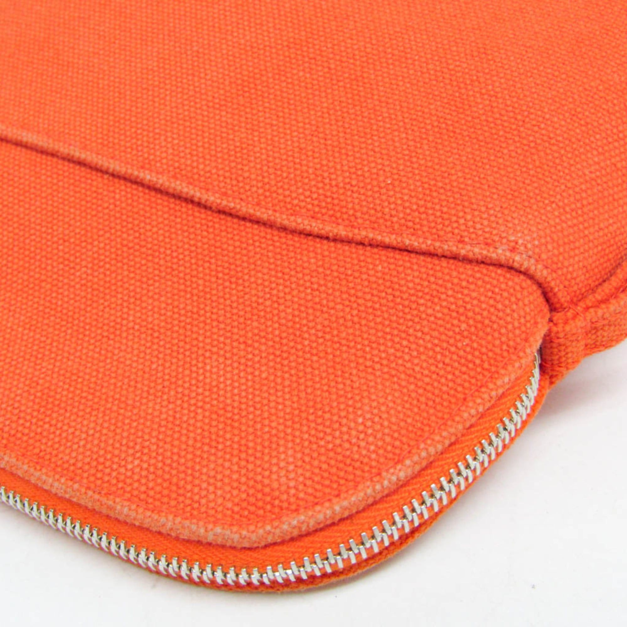 Hermes Hermes Bolide Mini 20 Men,Women Cotton Pouch Orange Size ONE SIZE - 5 Thumbnail