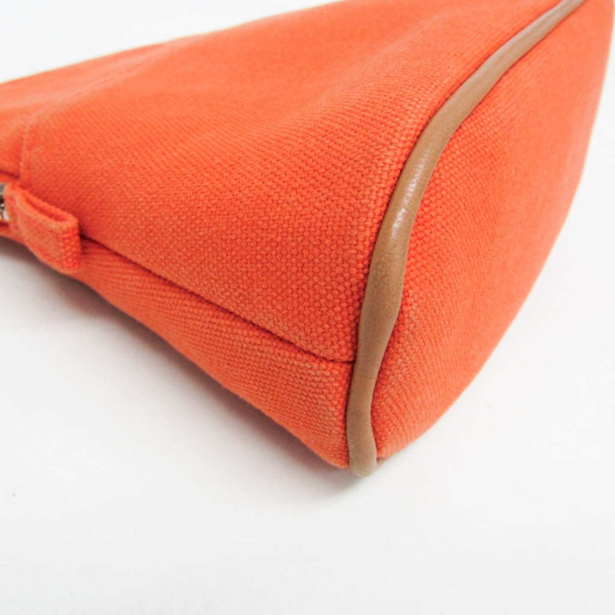Hermes Hermes Bolide Mini 20 Men,Women Cotton Pouch Orange Size ONE SIZE - 8 Thumbnail