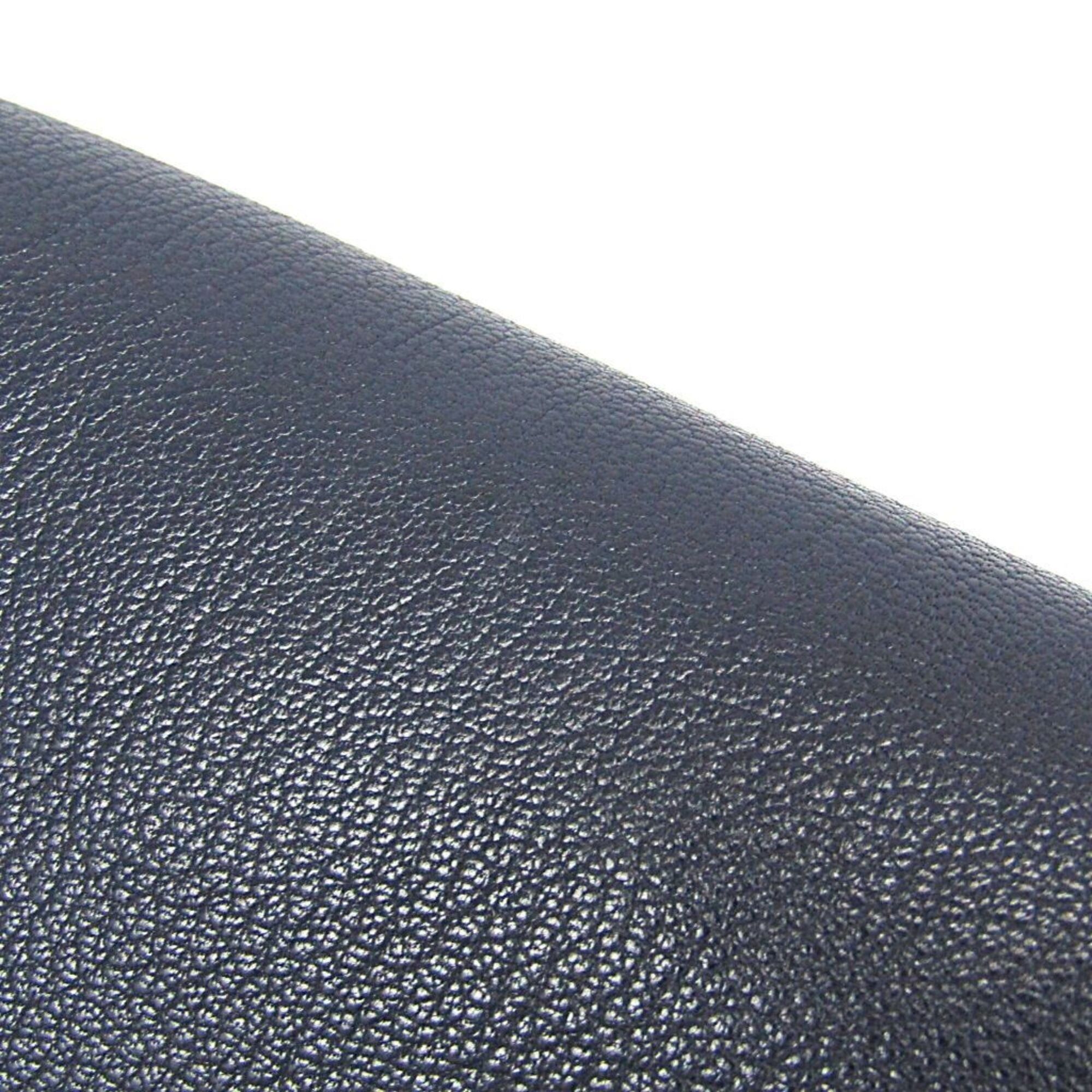 Miu Miu Miu Miu MADRAS Women's Leather Handbag,Shoulder Bag Navy Size ONE SIZE - 10 Thumbnail