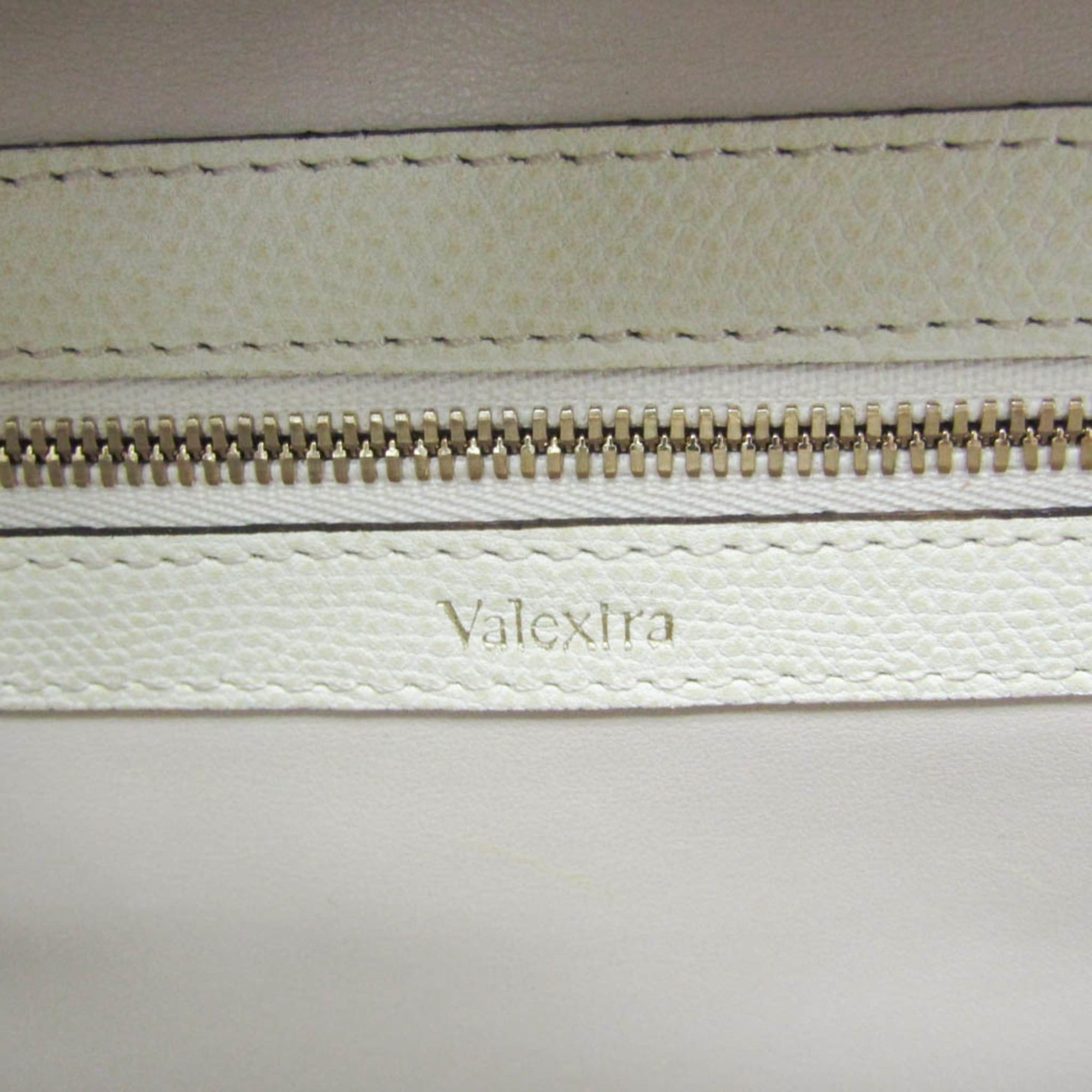 Valextra Valextra SERIE S Medium Women's Leather Handbag,Shoulder Bag Off-white Size ONE SIZE - 18 Thumbnail