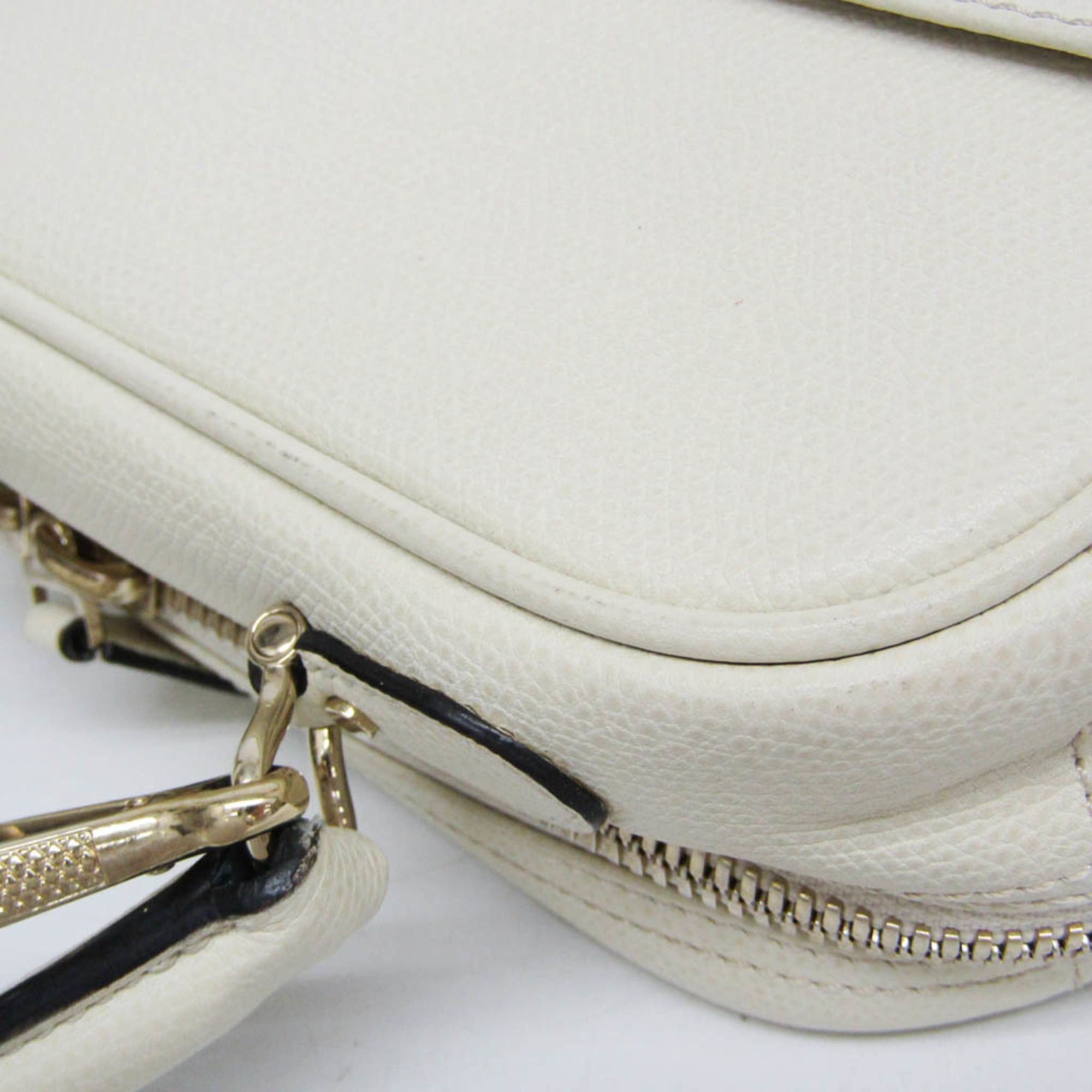Valextra Valextra SERIE S Medium Women's Leather Handbag,Shoulder Bag Off-white Size ONE SIZE - 6 Thumbnail