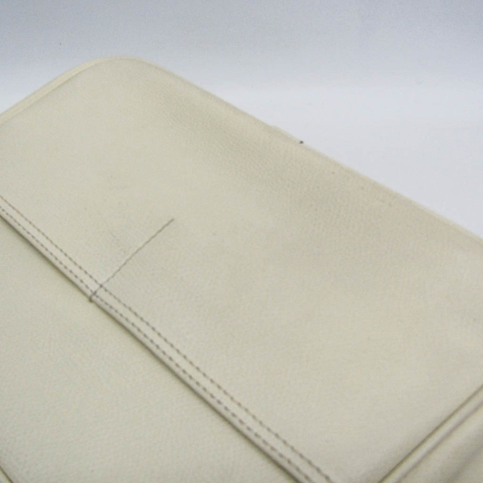 Valextra Valextra SERIE S Medium Women's Leather Handbag,Shoulder Bag Off-white Size ONE SIZE - 7 Thumbnail