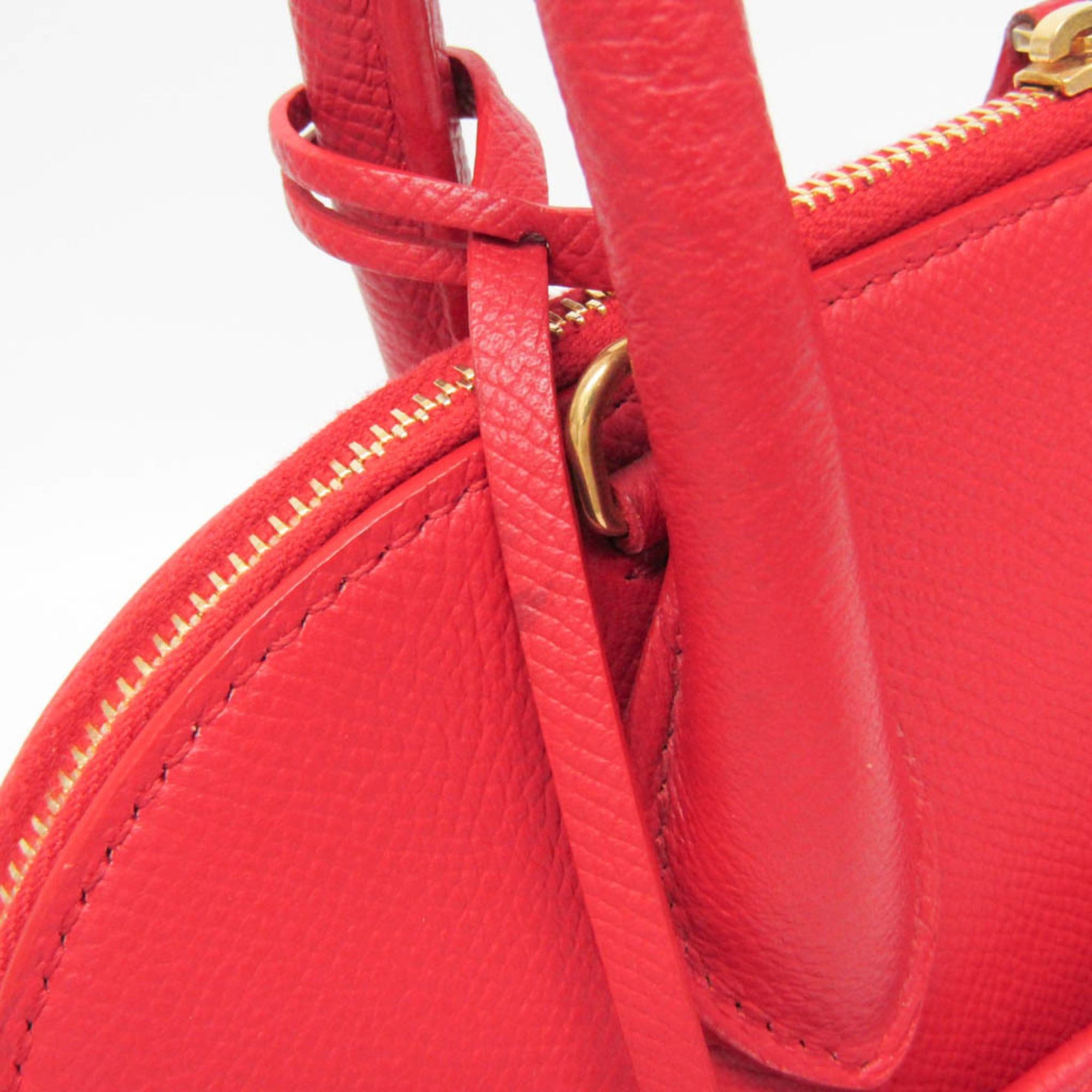 Balenciaga Balenciaga VILLE TOP HANDLE S 550645 Women's Leather Handbag,Shoulder Bag Red Color Size ONE SIZE - 12 Thumbnail