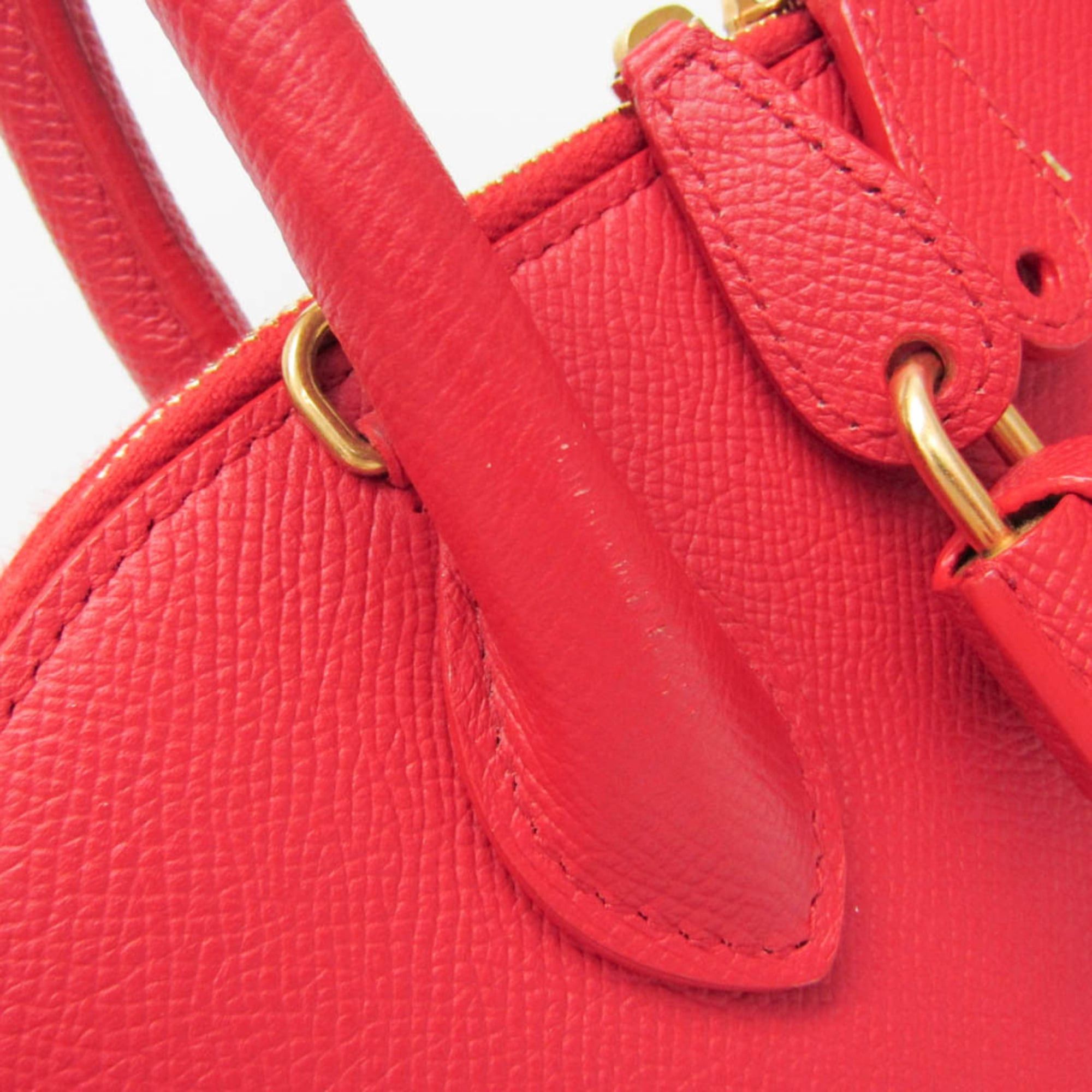 Balenciaga Balenciaga VILLE TOP HANDLE S 550645 Women's Leather Handbag,Shoulder Bag Red Color Size ONE SIZE - 13 Thumbnail