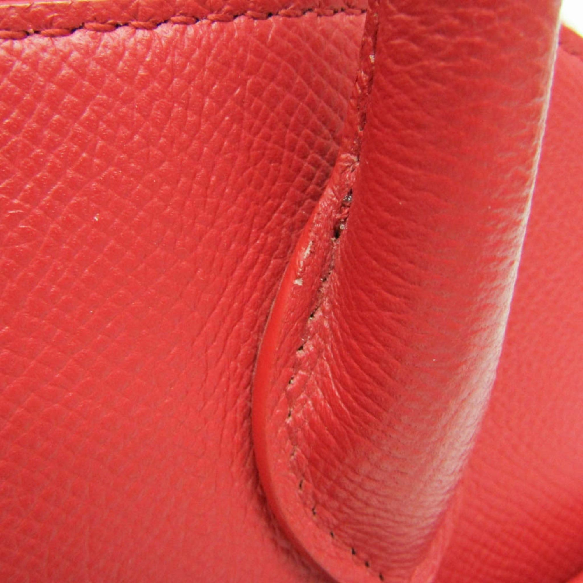 Balenciaga Balenciaga VILLE TOP HANDLE S 550645 Women's Leather Handbag,Shoulder Bag Red Color Size ONE SIZE - 11 Thumbnail