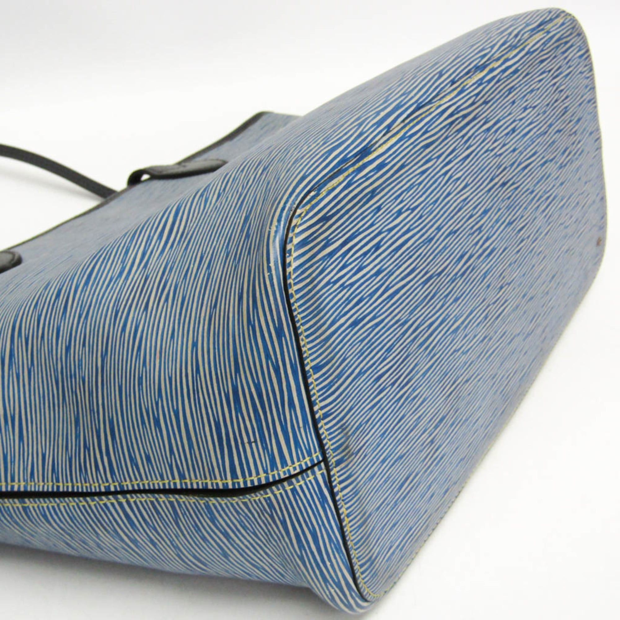Louis Vuitton Louis Vuitton Epi Denim Neverfull MM M51053 Women's Tote Bag Black,Blue Size ONE SIZE - 5 Thumbnail