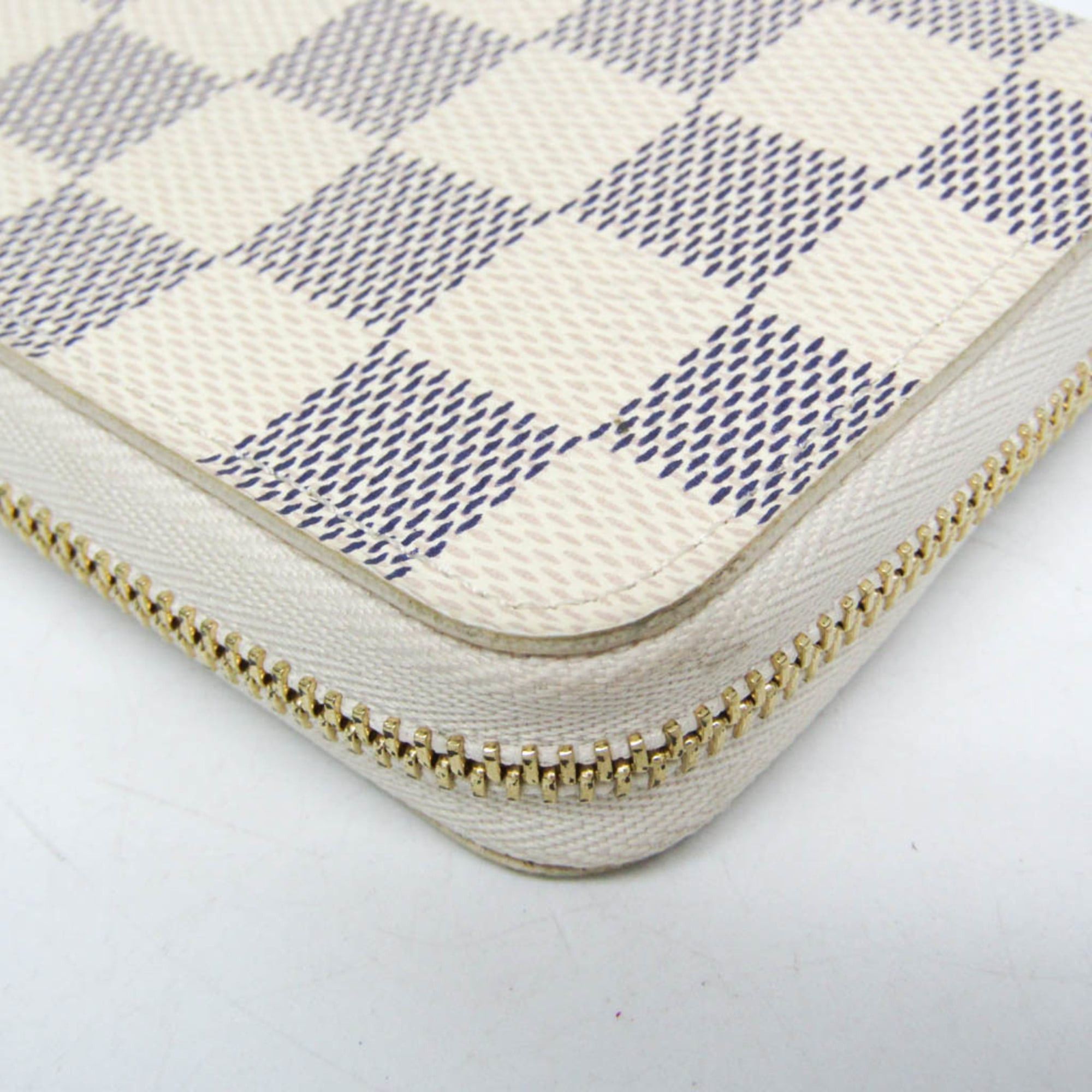 Louis Vuitton Louis Vuitton Damier Azur Zippy Coin Purse N63069 Men,Women Damier Azur Coin Purse/coin Case Damier Azur Size ONE SIZE - 5 Thumbnail