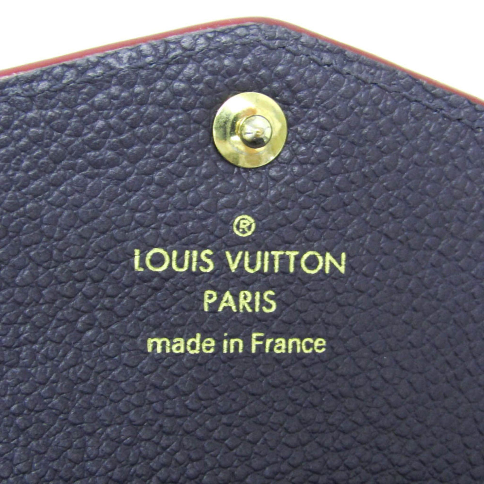Louis Vuitton Louis Vuitton Monogram Empreinte Key Pouch M62017 Women's Monogram Empreinte Coin Purse/coin Case Marine Rouge Size ONE SIZE - 13 Thumbnail