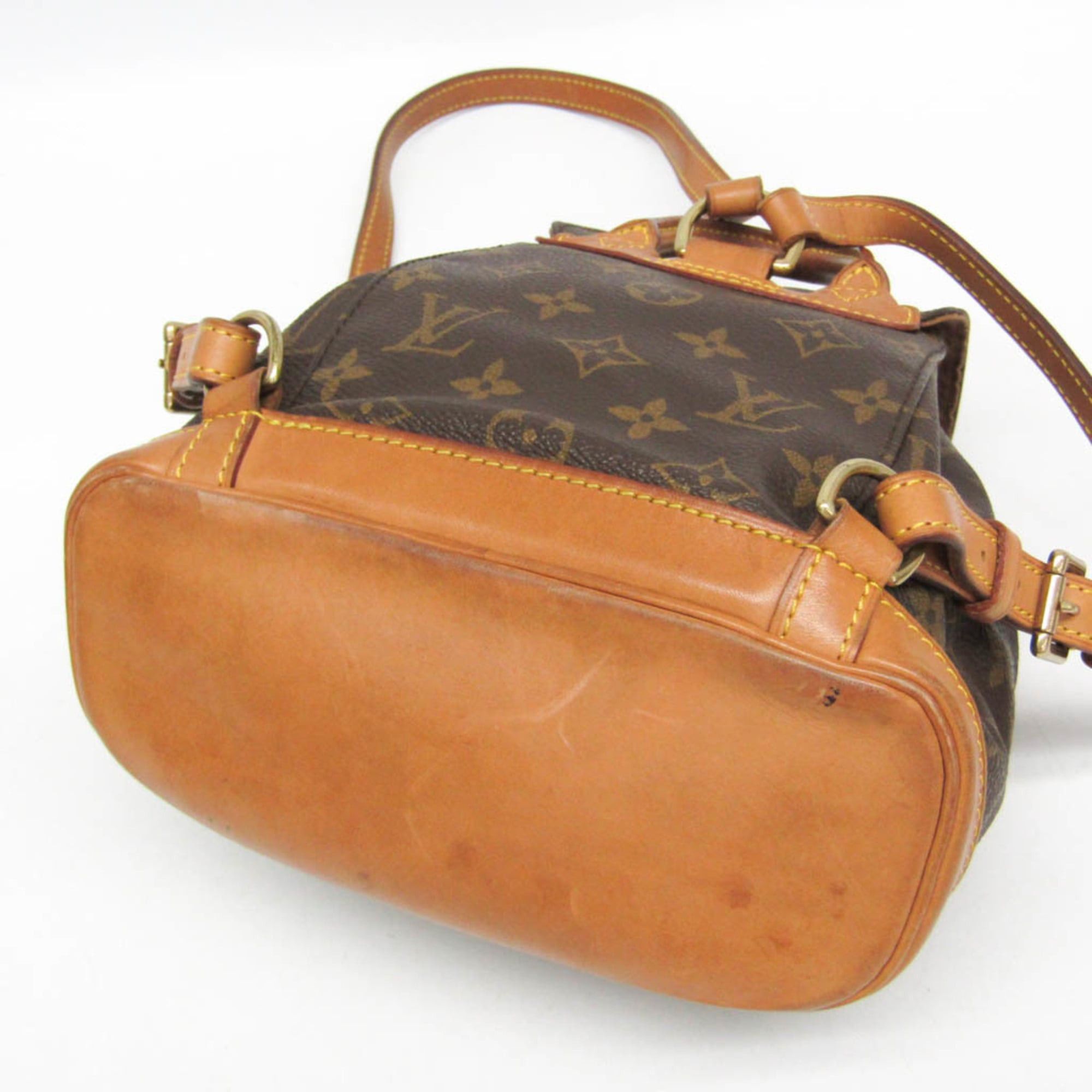 Louis Vuitton Louis Vuitton Monogram Mini Monsuri M51137 Women's Backpack Monogram Size ONE SIZE - 4 Thumbnail