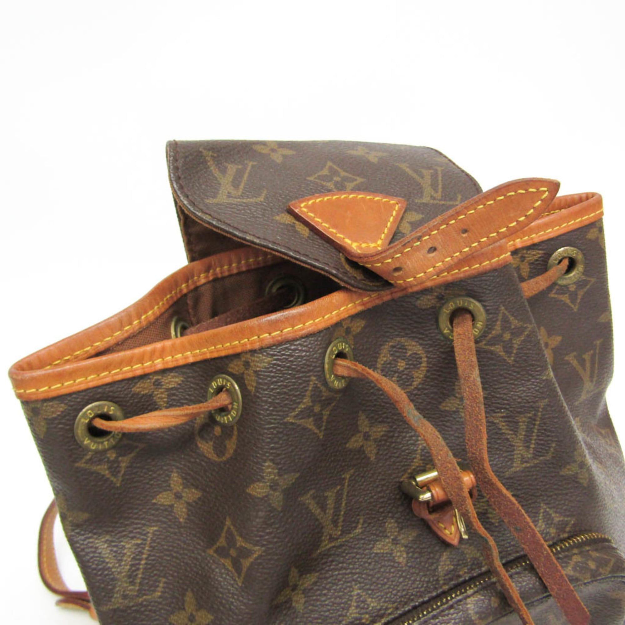Louis Vuitton Louis Vuitton Monogram Mini Monsuri M51137 Women's Backpack Monogram Size ONE SIZE - 10 Thumbnail
