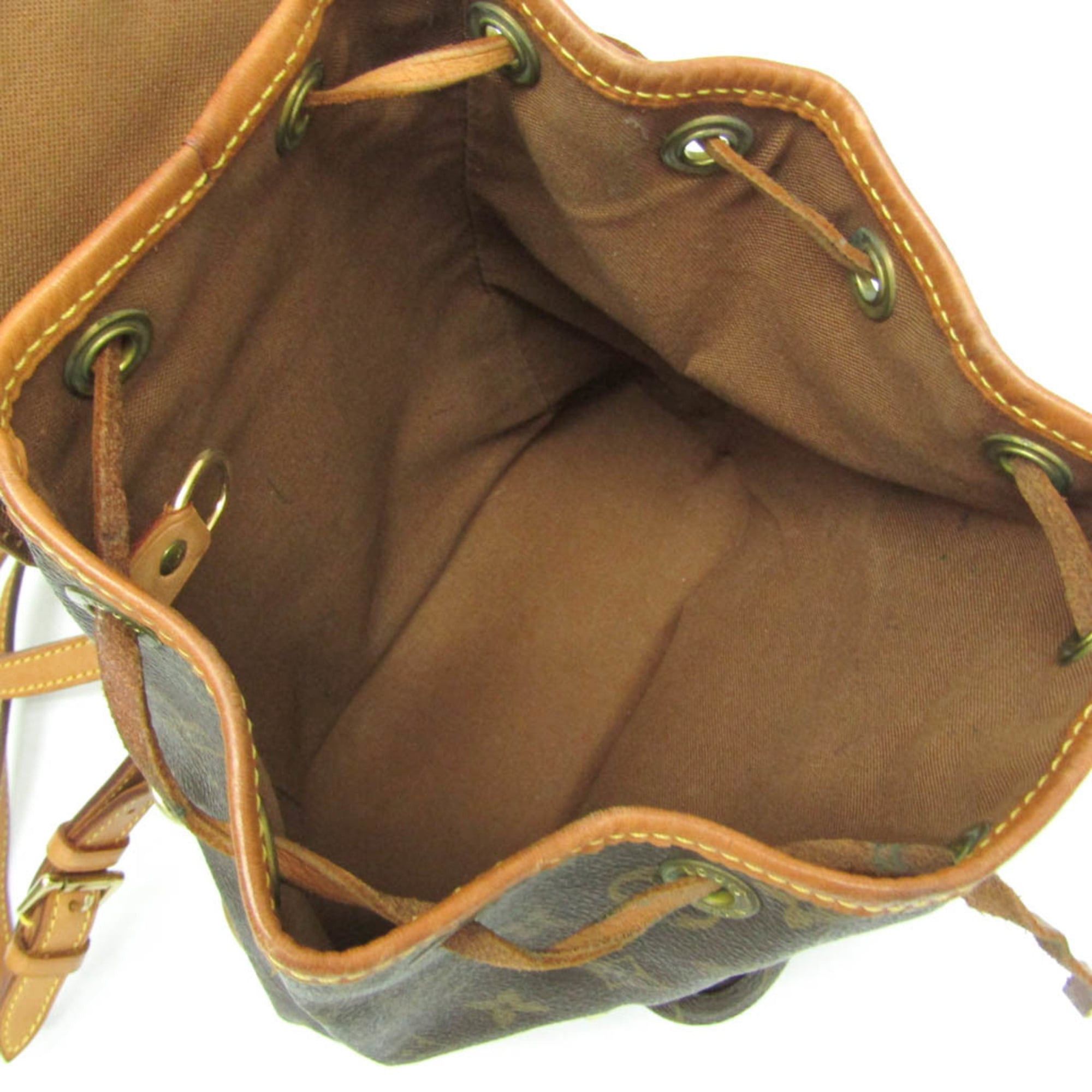 Louis Vuitton Louis Vuitton Monogram Mini Monsuri M51137 Women's Backpack Monogram Size ONE SIZE - 3 Thumbnail