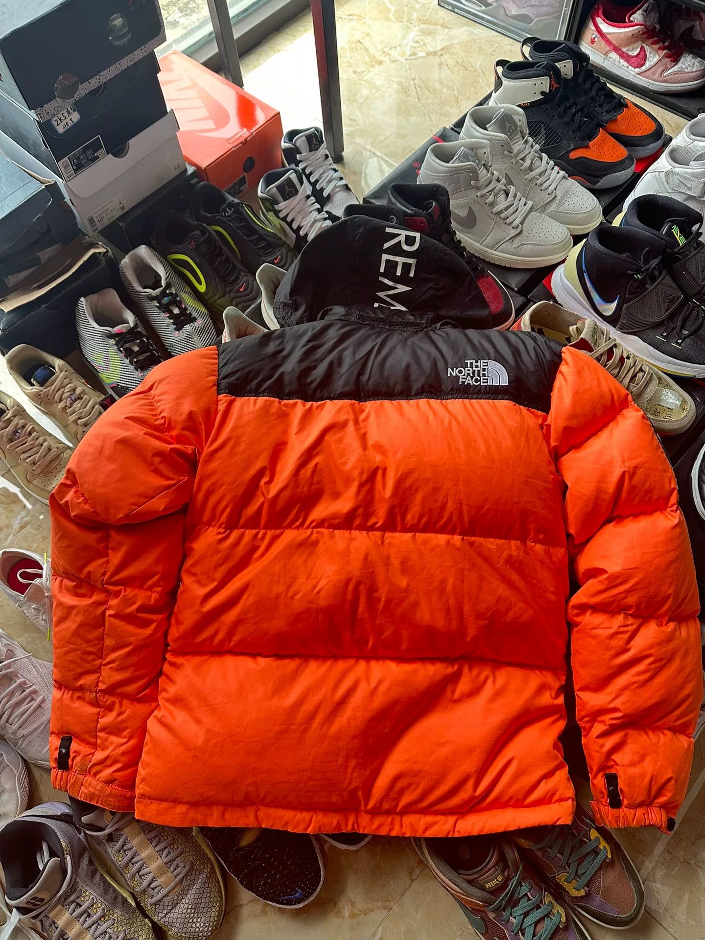 The North Face The North Face Collab Down Orange Heavy Coat S Men Size US S / EU 44-46 / 1 - 2 Thumbnail