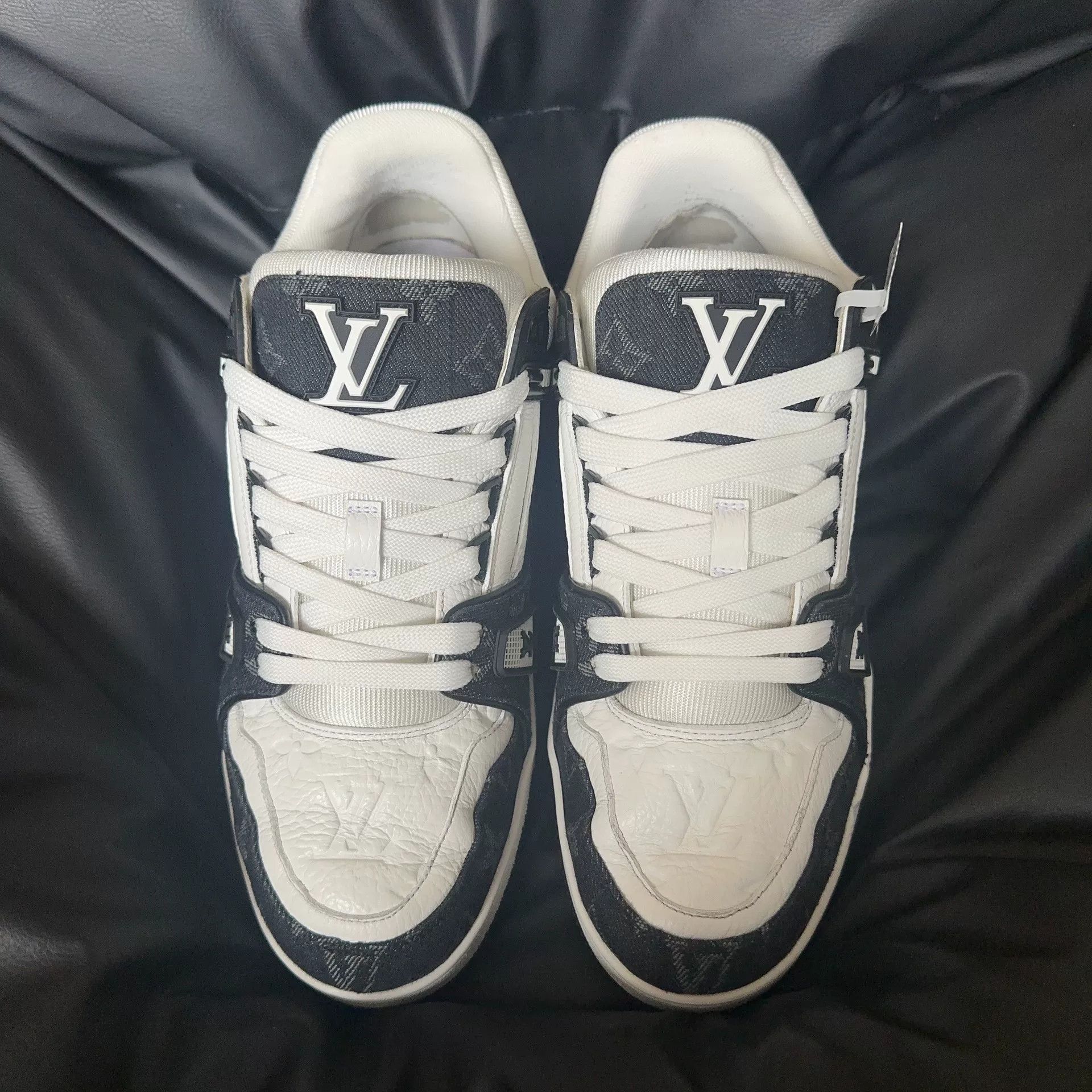 Louis Vuitton Louis Vuitton Training Denim Black Lowtop Sneakers 7.5 Men Size US 7.5 / EU 40-41 - 2 Thumbnail