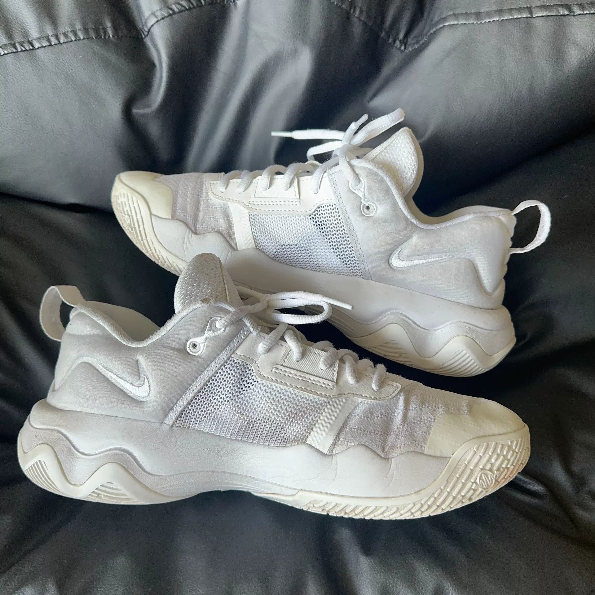 Nike Nike White Lowtop Sneakers 44 Men Size US 10.5 / EU 43-44 - 6 Thumbnail