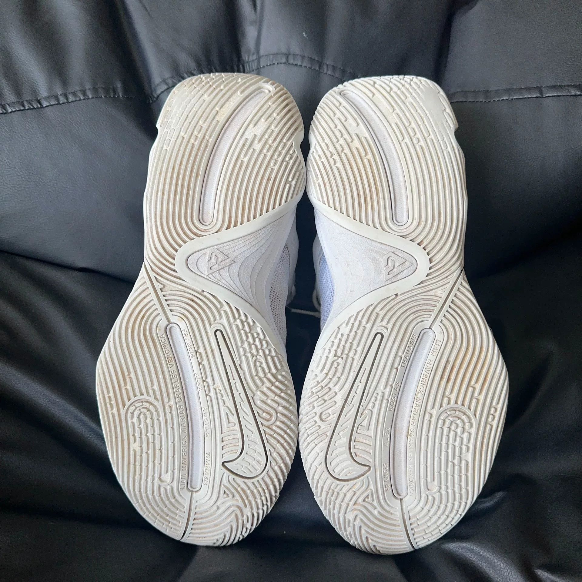 Nike Nike White Lowtop Sneakers 44 Men Size US 10.5 / EU 43-44 - 4 Thumbnail