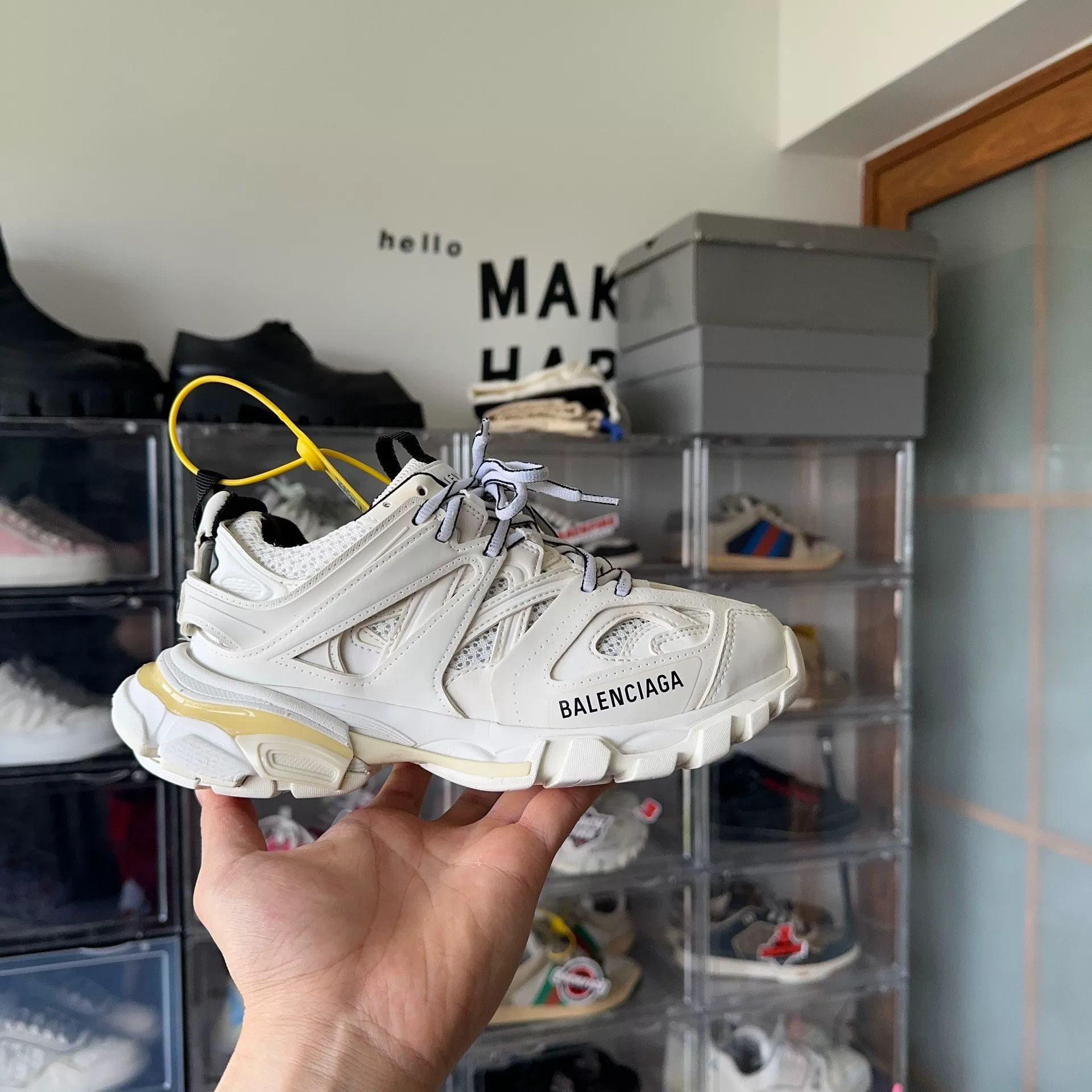Balenciaga Balenciaga White Lowtop Sneakers 36 Women Size US 6 / IT 36 - 5 Thumbnail