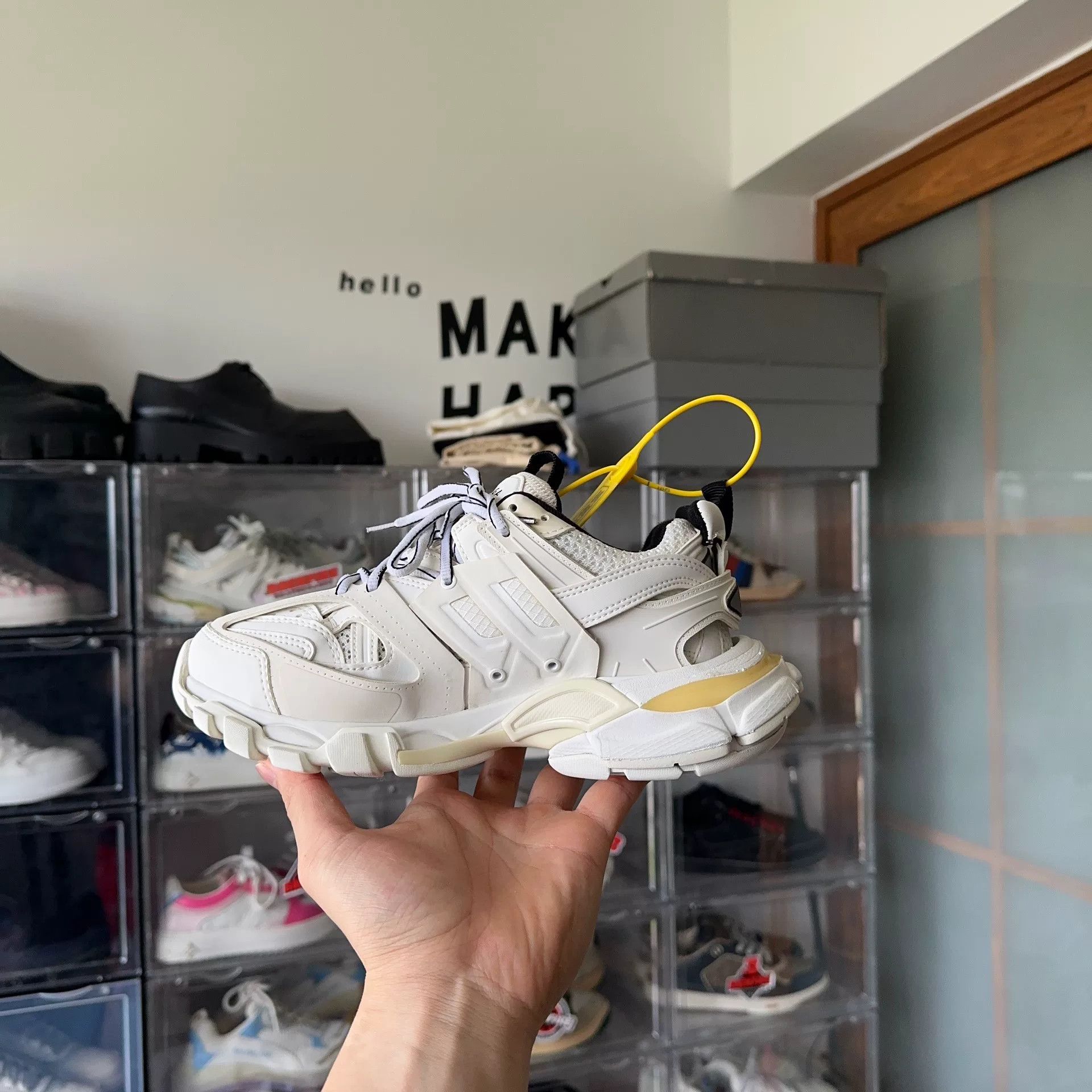 Balenciaga Balenciaga White Lowtop Sneakers 36 Women Size US 6 / IT 36 - 6 Thumbnail