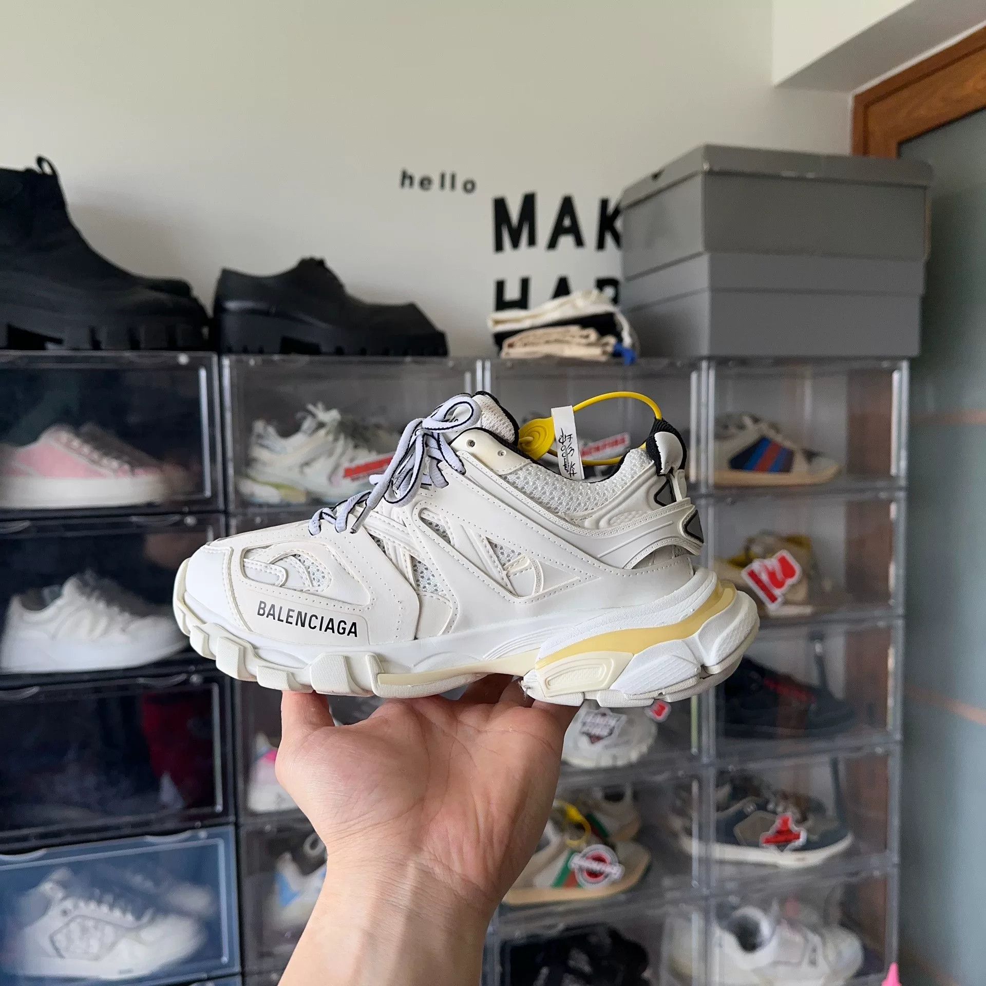Balenciaga Balenciaga White Lowtop Sneakers 36 Women Size US 6 / IT 36 - 7 Thumbnail