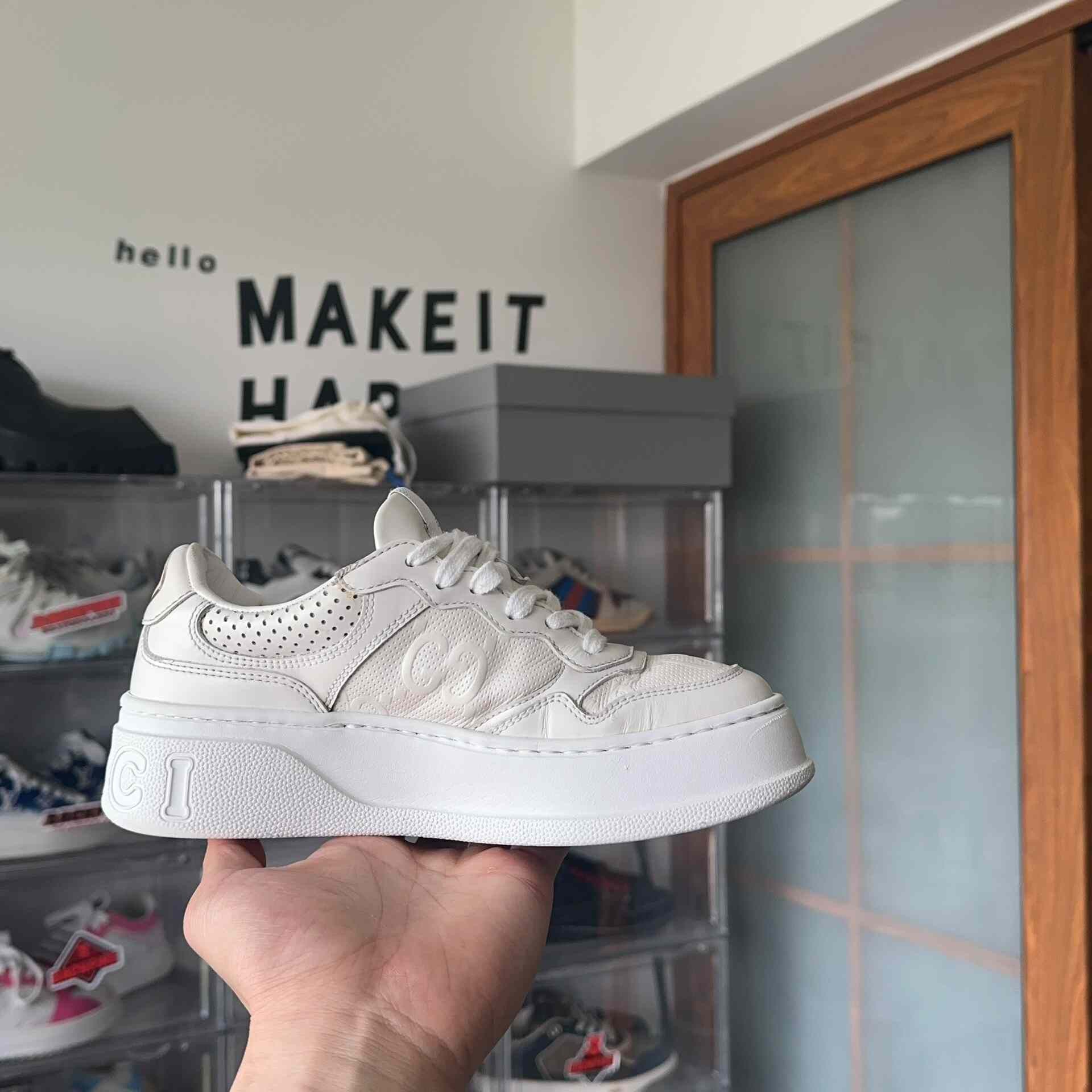 Gucci Gucci Lowtop Sneakers 35 Women Size US 5 / IT 35 - 8 Thumbnail