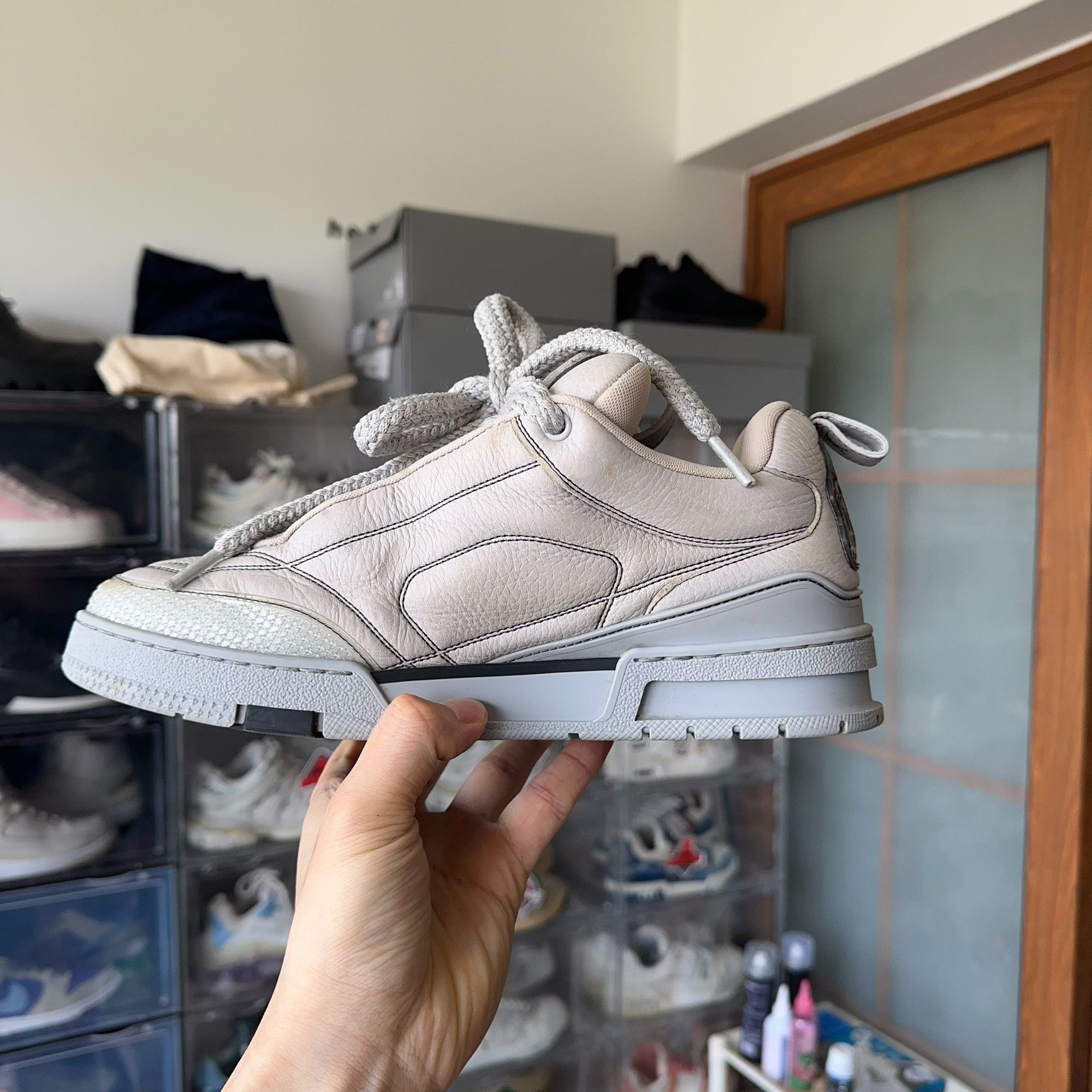 Louis Vuitton Louis Vuitton Skate White Lowtop Sneakers 42 Women Size US 10.5 / IT 40.5 - 6 Thumbnail