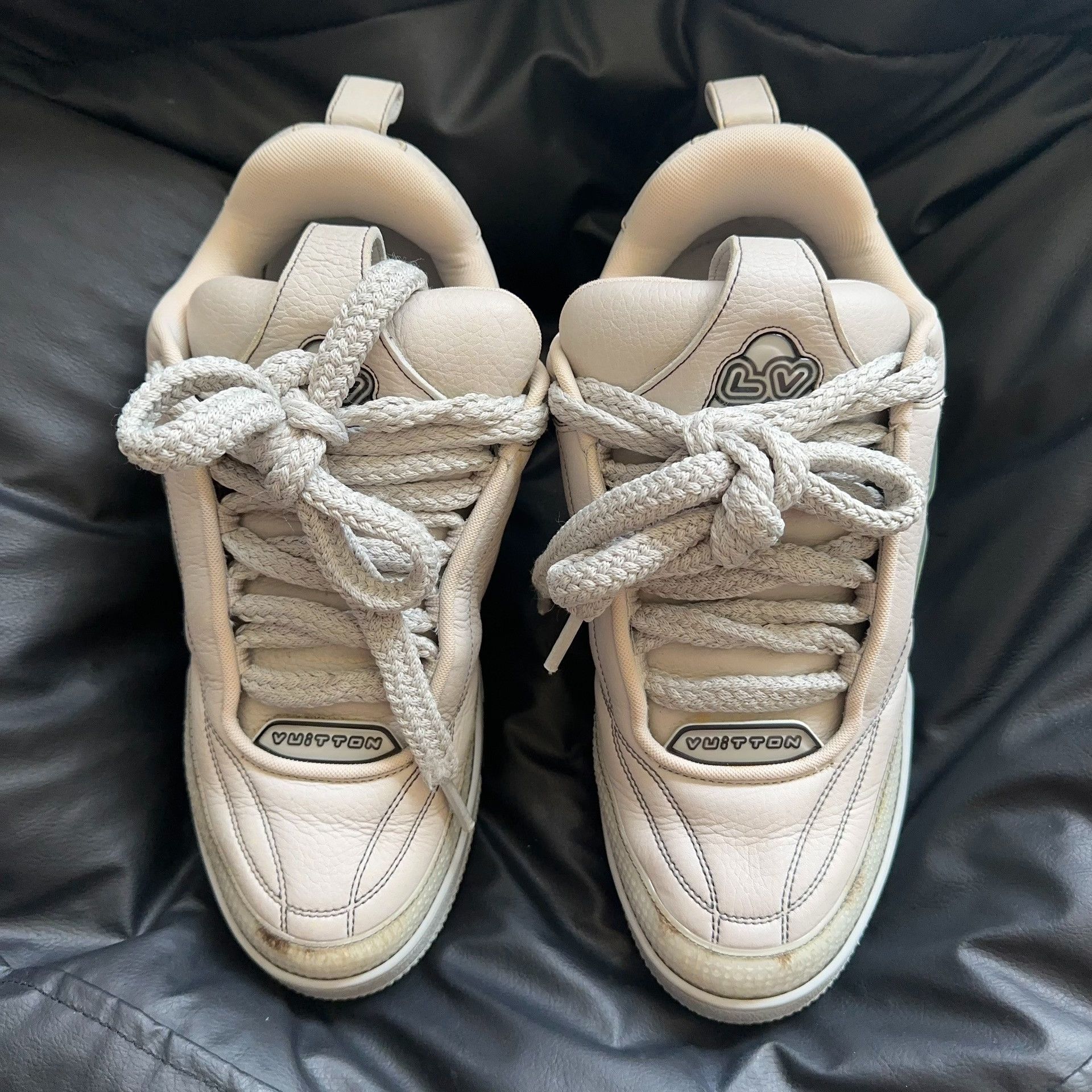 Louis Vuitton Louis Vuitton Skate White Lowtop Sneakers 42 Women Size US 10.5 / IT 40.5 - 2 Thumbnail