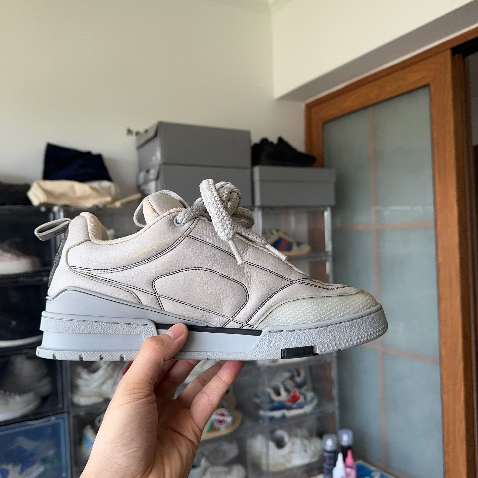 Louis Vuitton Louis Vuitton Skate White Lowtop Sneakers 42 Women Size US 10.5 / IT 40.5 - 8 Thumbnail
