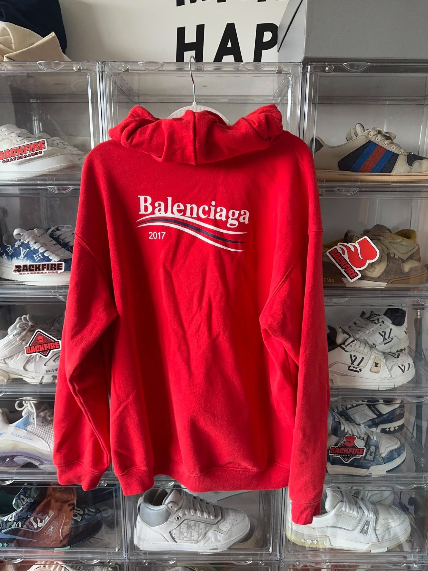Balenciaga Balenciaga Oversized Hoodie S Men Size US S / EU 44-46 / 1 - 2 Thumbnail