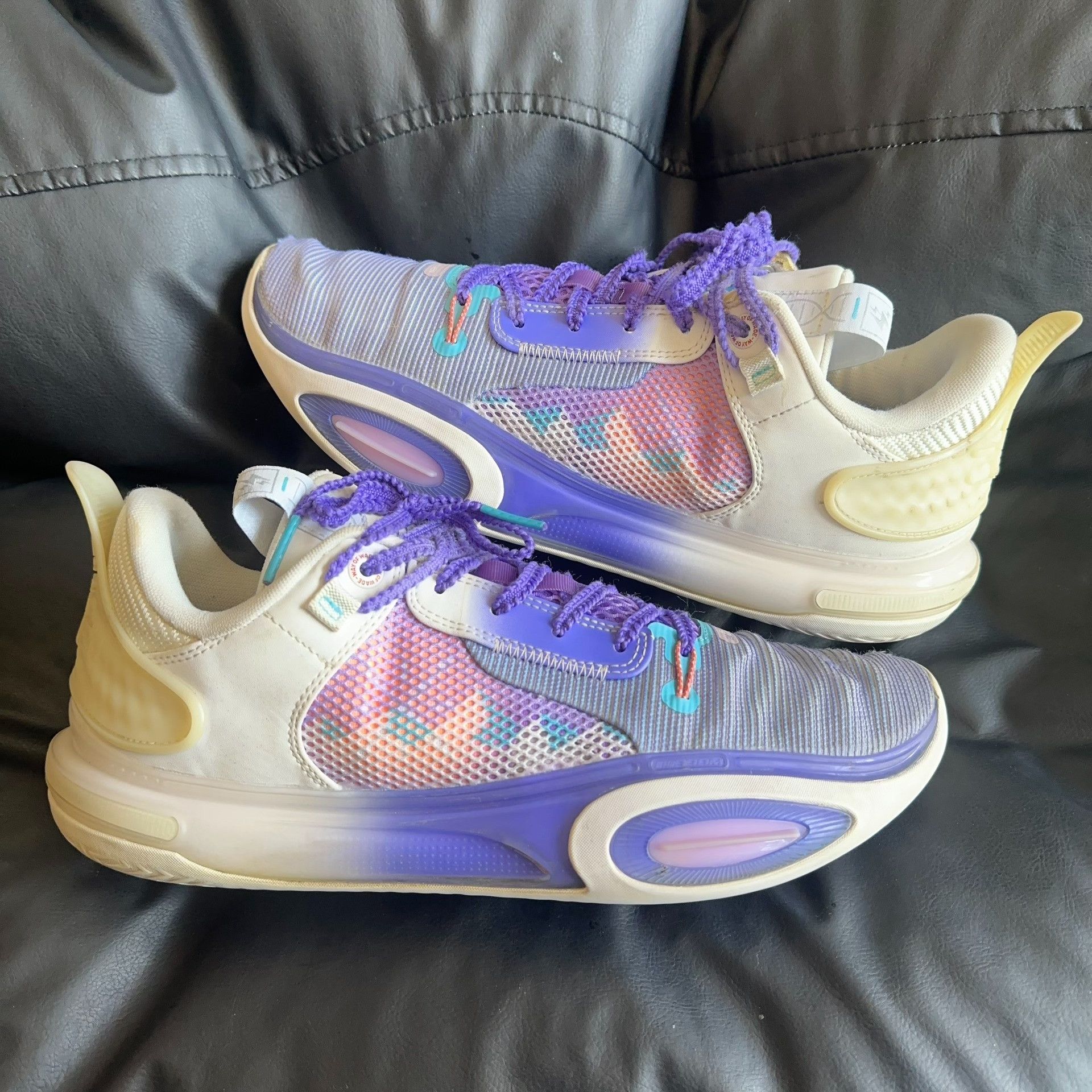 Li-Ning Li-Ning Purple Lowtop Sneakers 44 Men Size US 10.5 / EU 43-44 - 5 Thumbnail