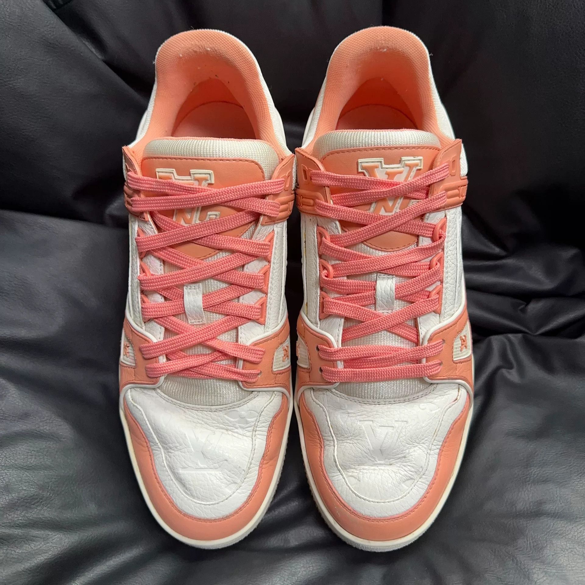 Louis Vuitton Louis Vuitton Training Pink Lowtop Sneakers 41 Men Size US 8.5 / EU 41-42 - 2 Thumbnail