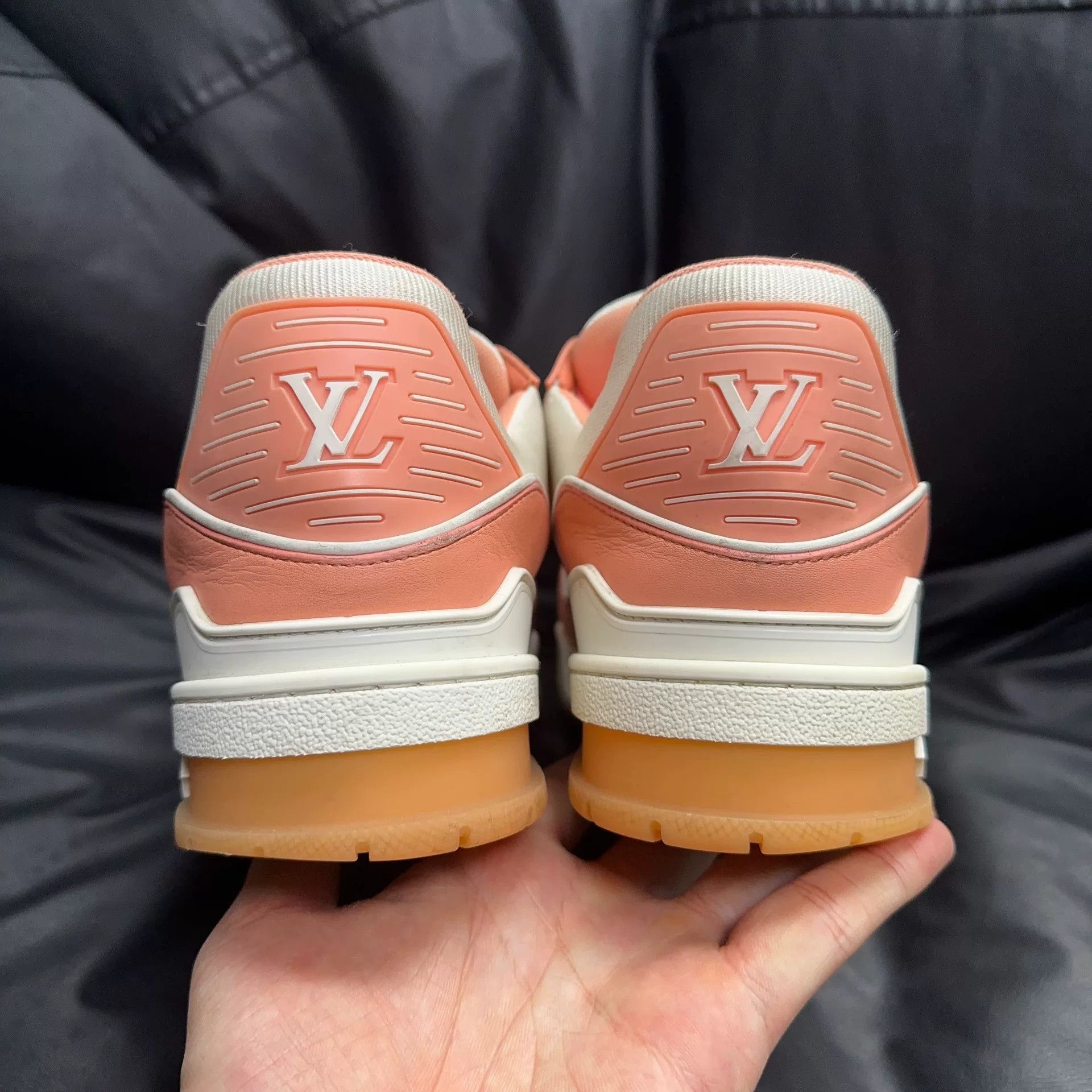 Louis Vuitton Louis Vuitton Training Pink Lowtop Sneakers 41 Men Size US 8.5 / EU 41-42 - 3 Thumbnail