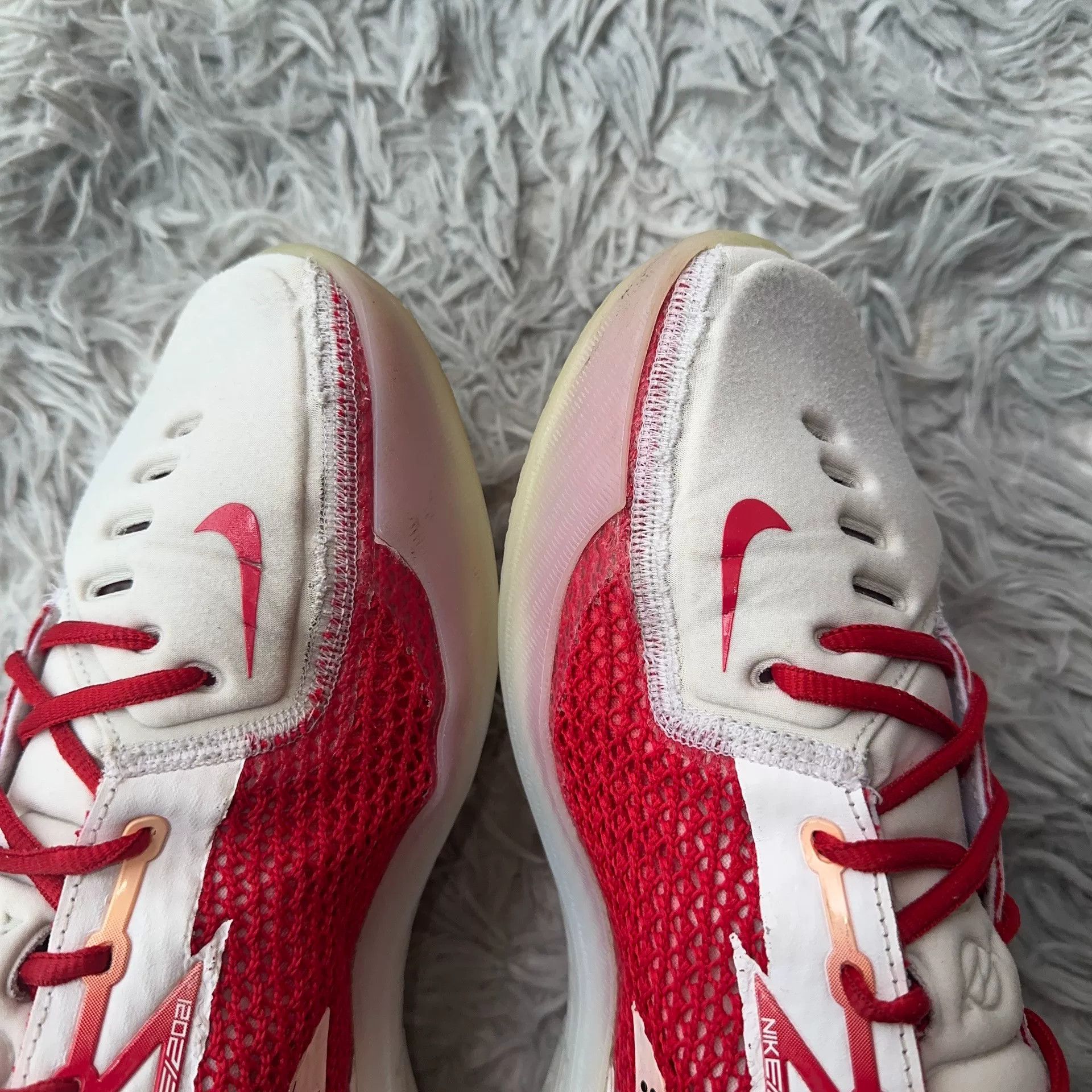 Nike Nike Red Lowtop Sneakers 42 Men Size US 9 / EU 42 - 7 Thumbnail