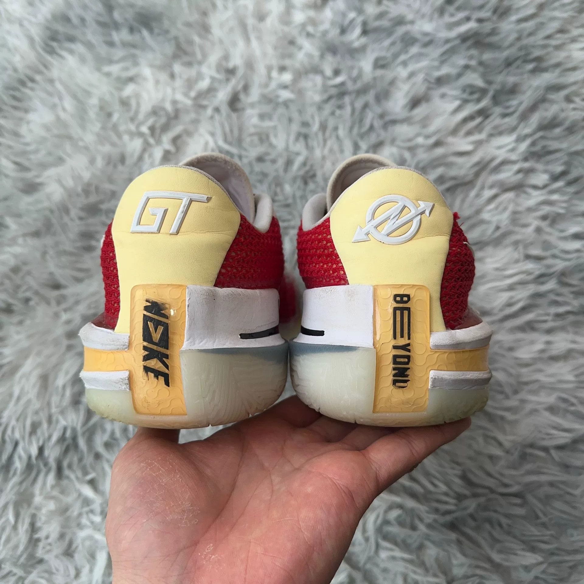 Nike Nike Red Lowtop Sneakers 42 Men Size US 9 / EU 42 - 3 Thumbnail