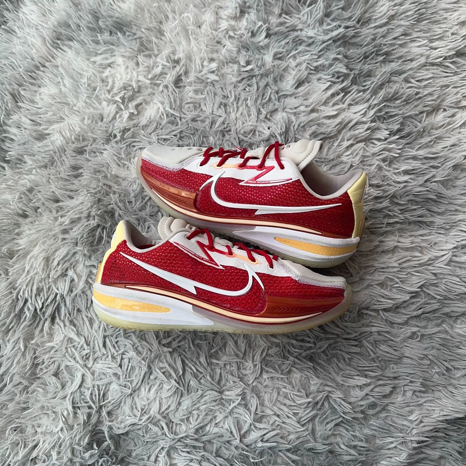 Nike Nike Red Lowtop Sneakers 42 Men Size US 9 / EU 42 - 5 Thumbnail
