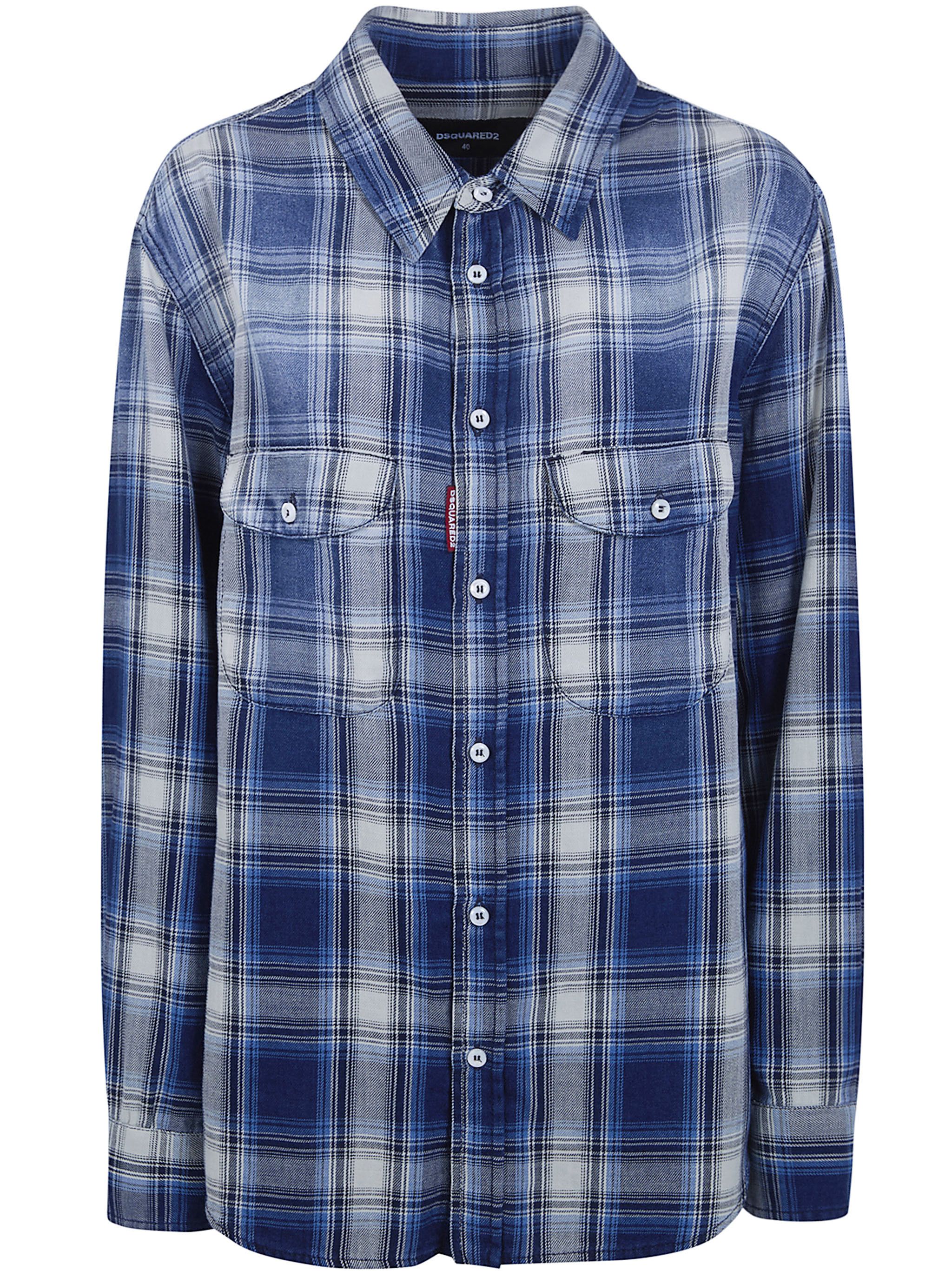 Dsquared2 CHECK SHIRT Size M / US 6-8 / IT 42-44 - 3 Thumbnail