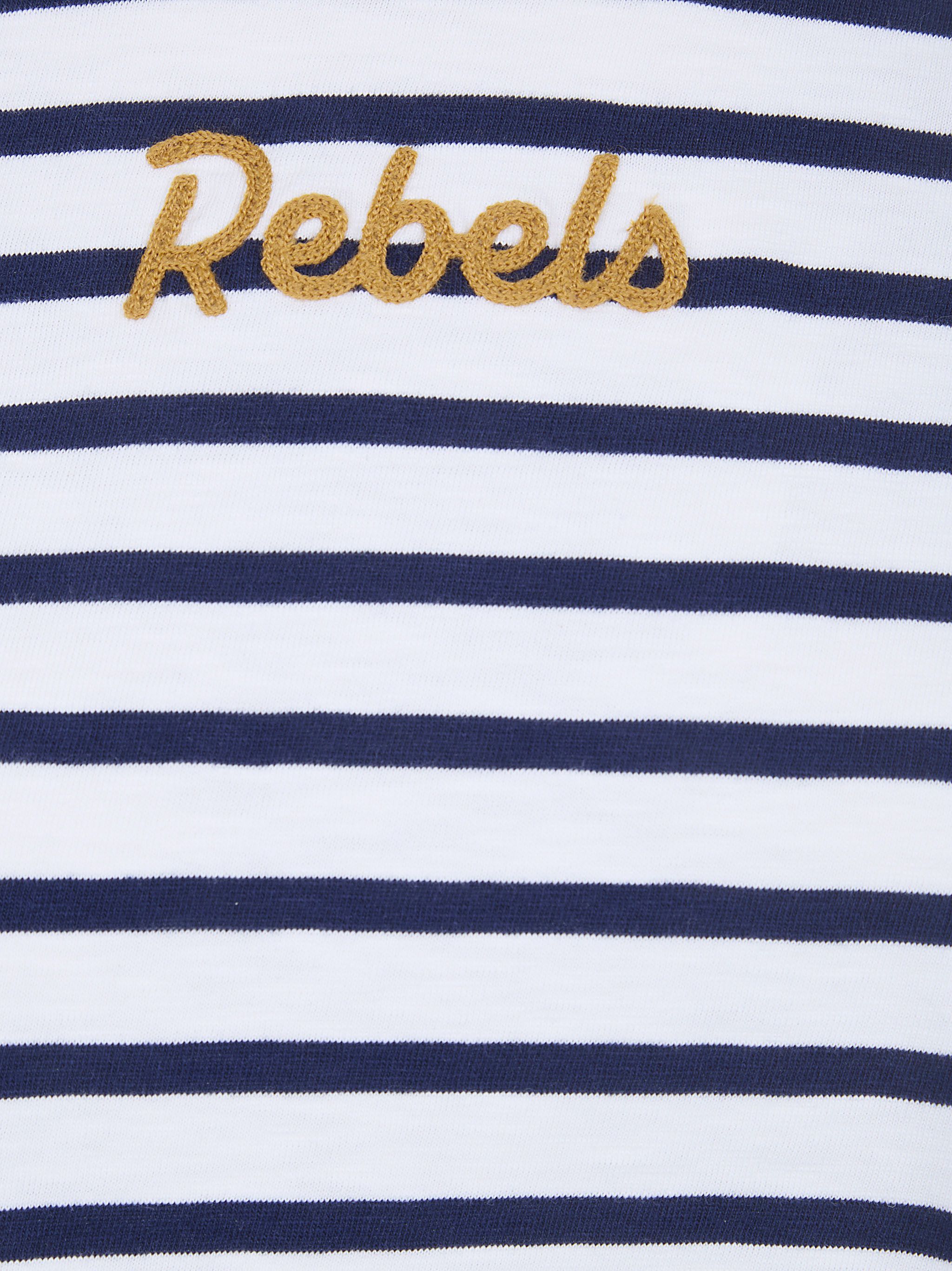 Dsquared2 "STRIPED JUST RIGHT" FIT T-SHIRT Size S / US 4 / IT 40 - 5 Thumbnail