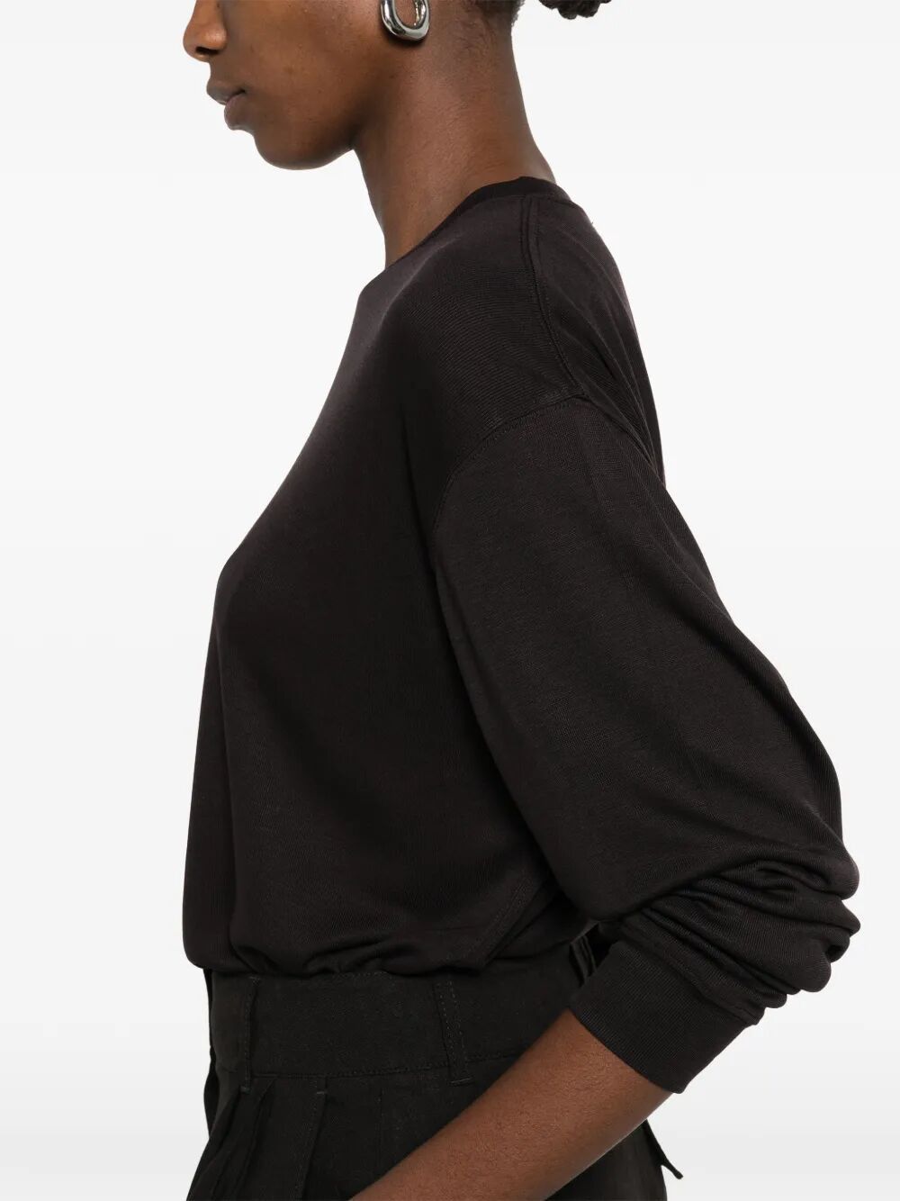 Studio Nicholson "SIMMONS" LONG SLEEVE T-SHIRT Size XS / US 0-2 / IT 36-38 - 5 Thumbnail