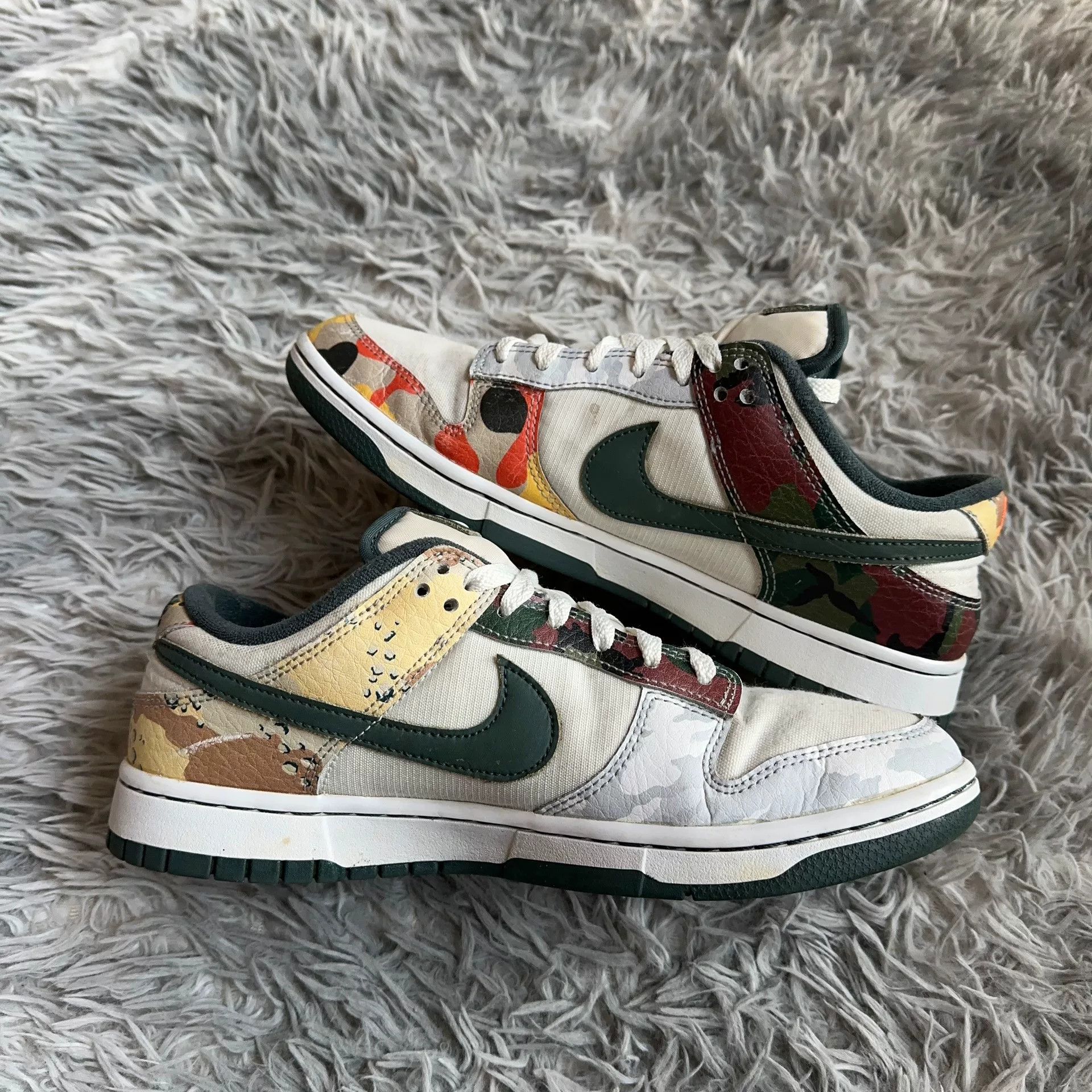 Nike Nike Camo Lowtop Sneakers 42 Men Size US 9 / EU 42 - 6 Thumbnail