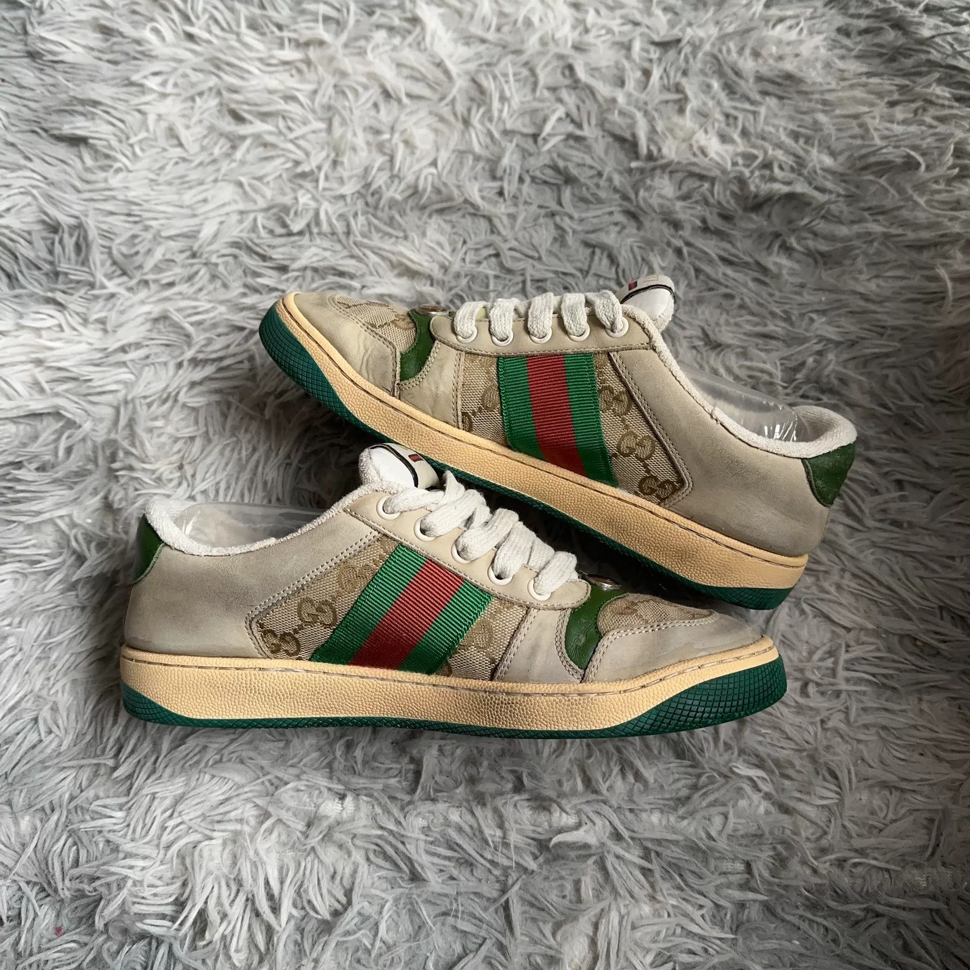 Gucci Gucci Lowtop Sneakers 37 Women Size US 6.5 / IT 36.5 - 6 Thumbnail