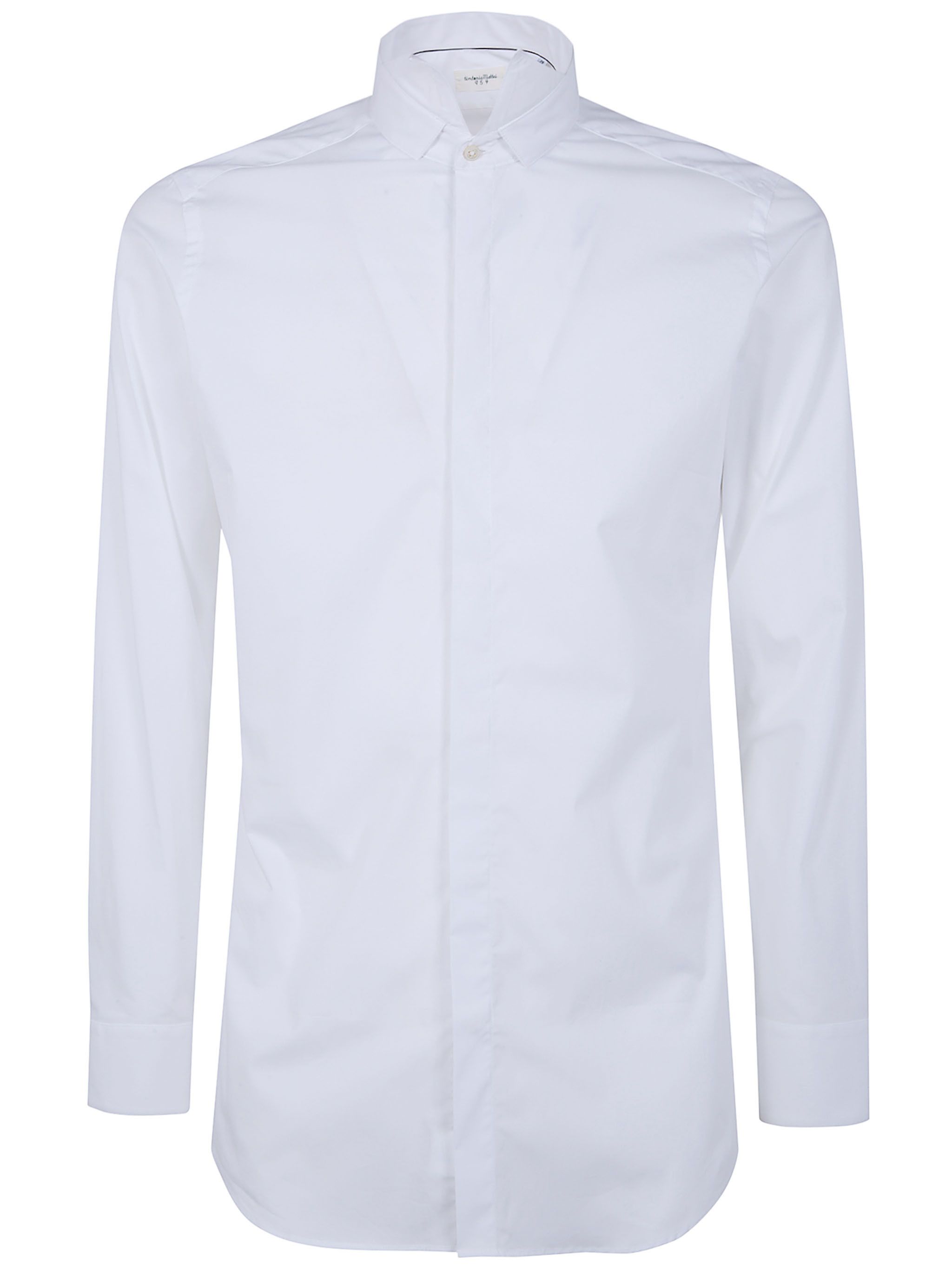 Tintoria Mattei WING COLLAR SHIRT Size US XL / EU 56 / 4 - 4 Thumbnail