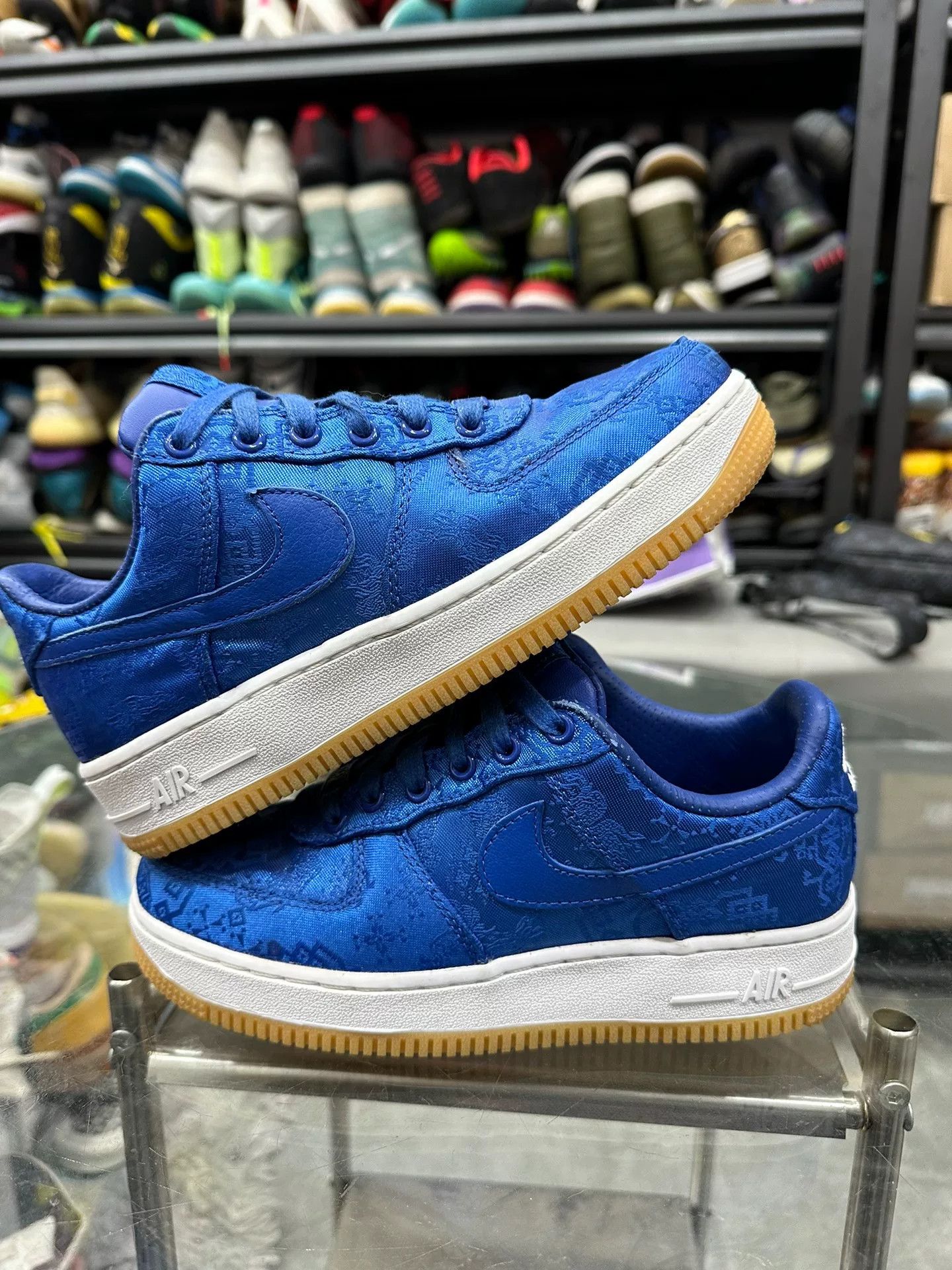 Nike Nike Silk Blue Lowtop Sneakers 36 Men Size US 5 / EU 37 - 4 Thumbnail